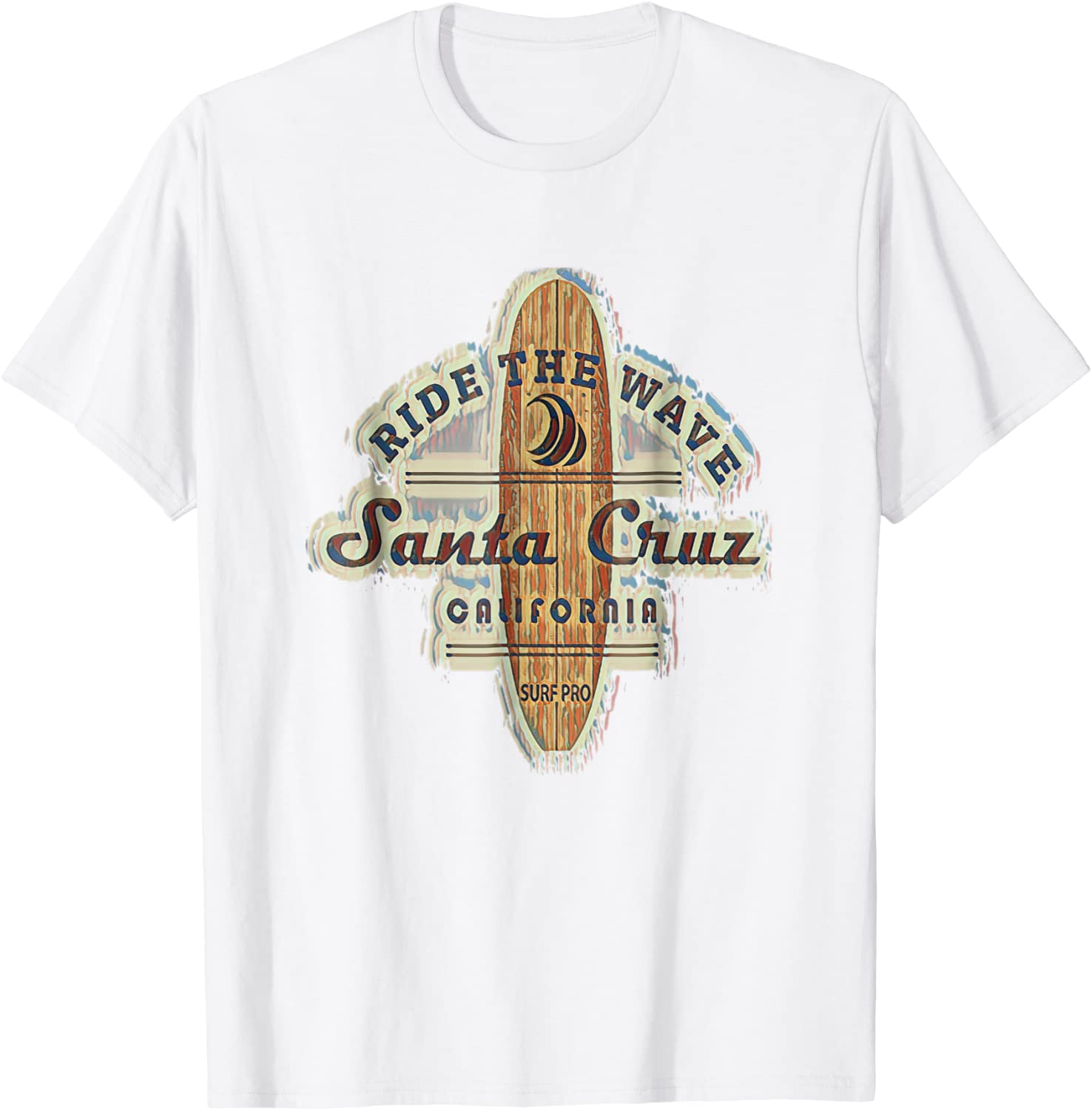 Santa Cruz Surfer Surfboard Vintage Tshirt