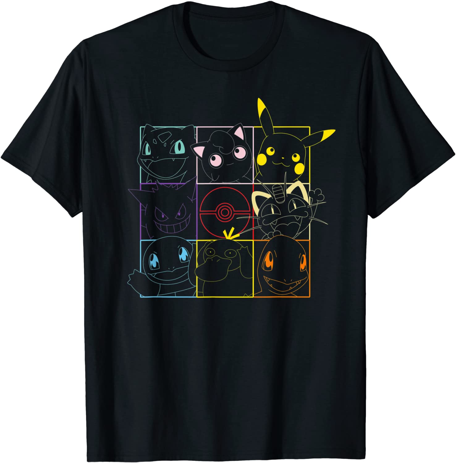 Pokemon Grid T-Shirt