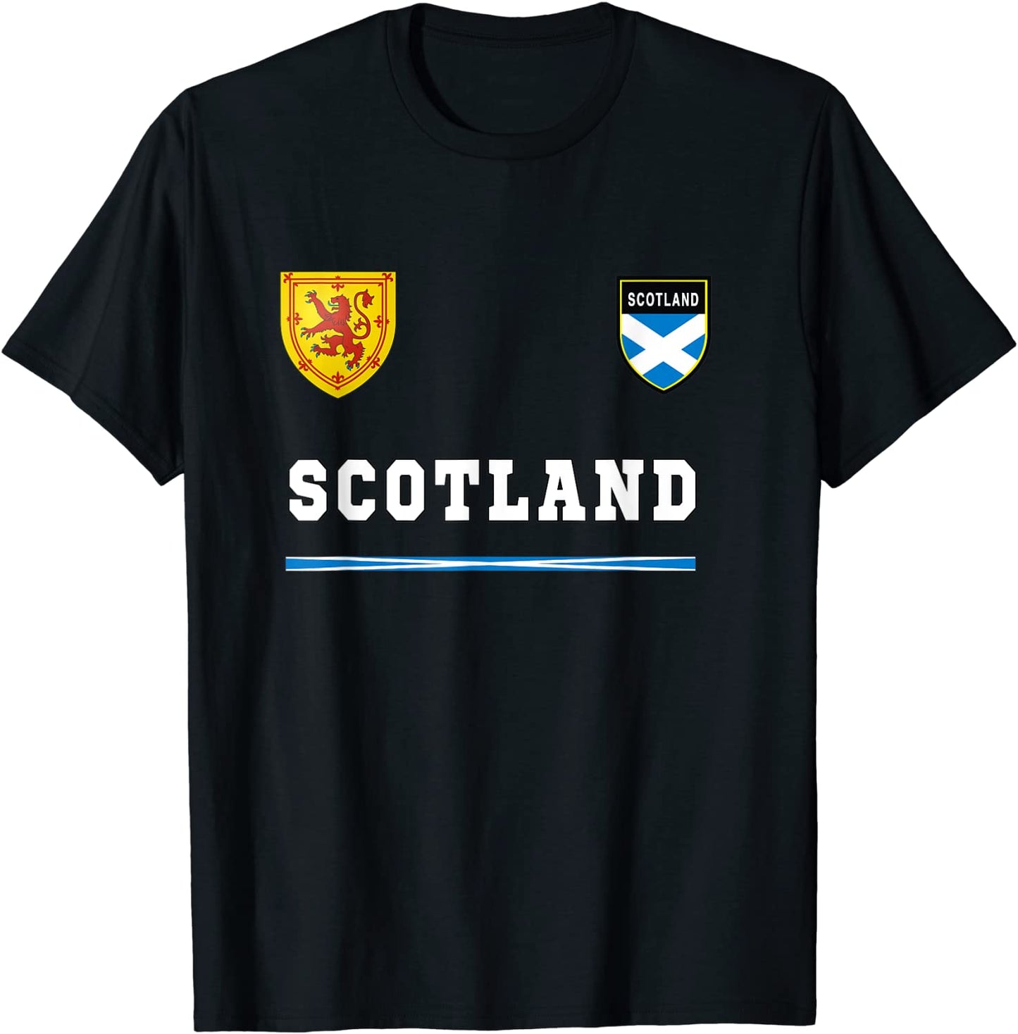 Scotland SportsSoccer Jersey Tee Flag Football T-Shirt