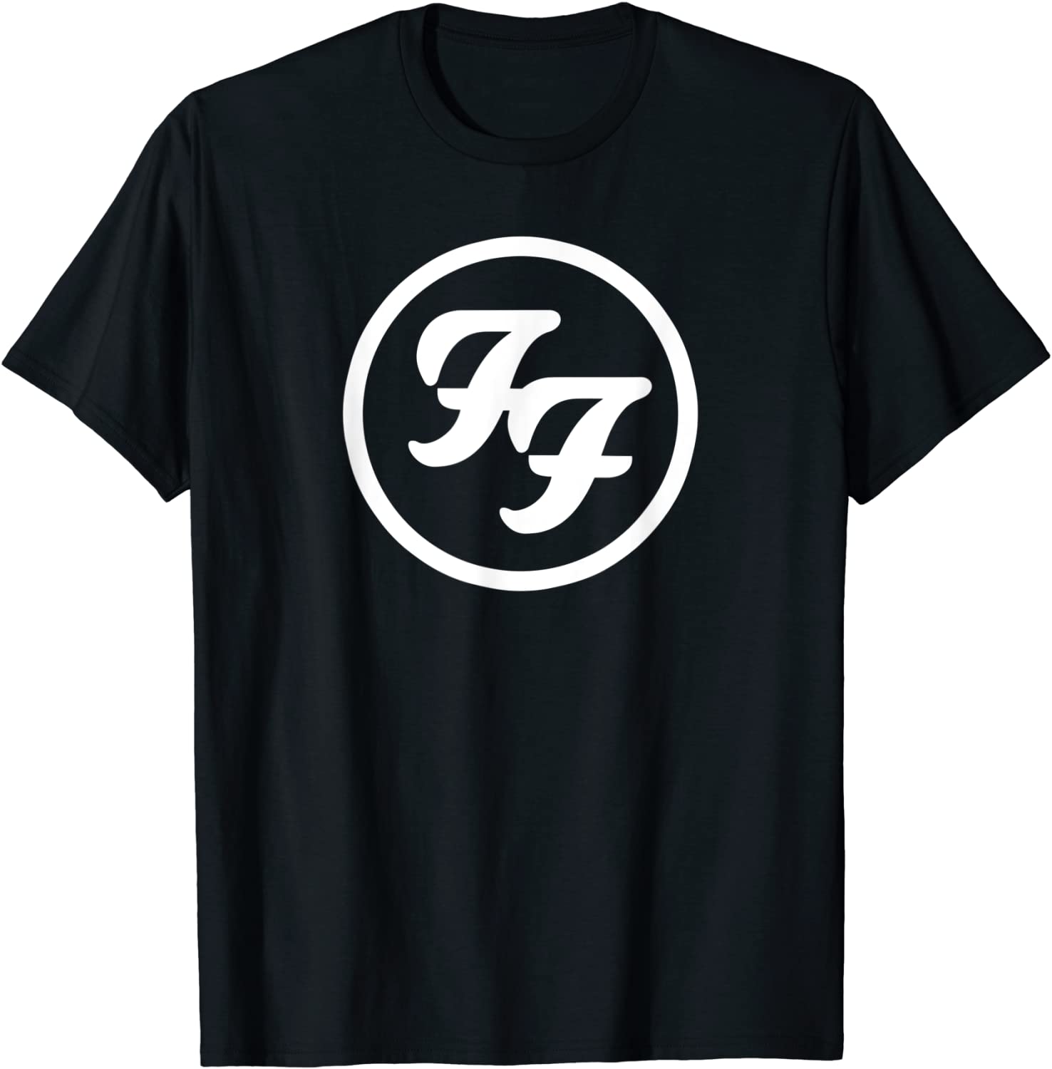 Foo Fighters White Circle Logo T-Shirt