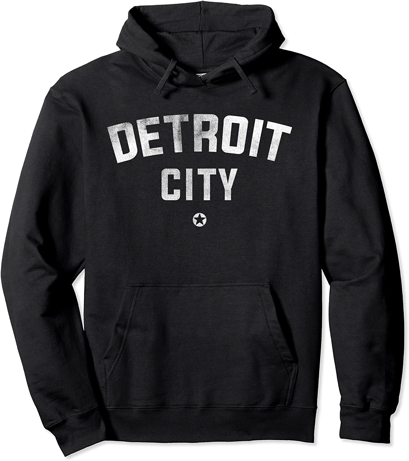 Detroit City vintage novelty gift apparel for men women Pullover Hoodie