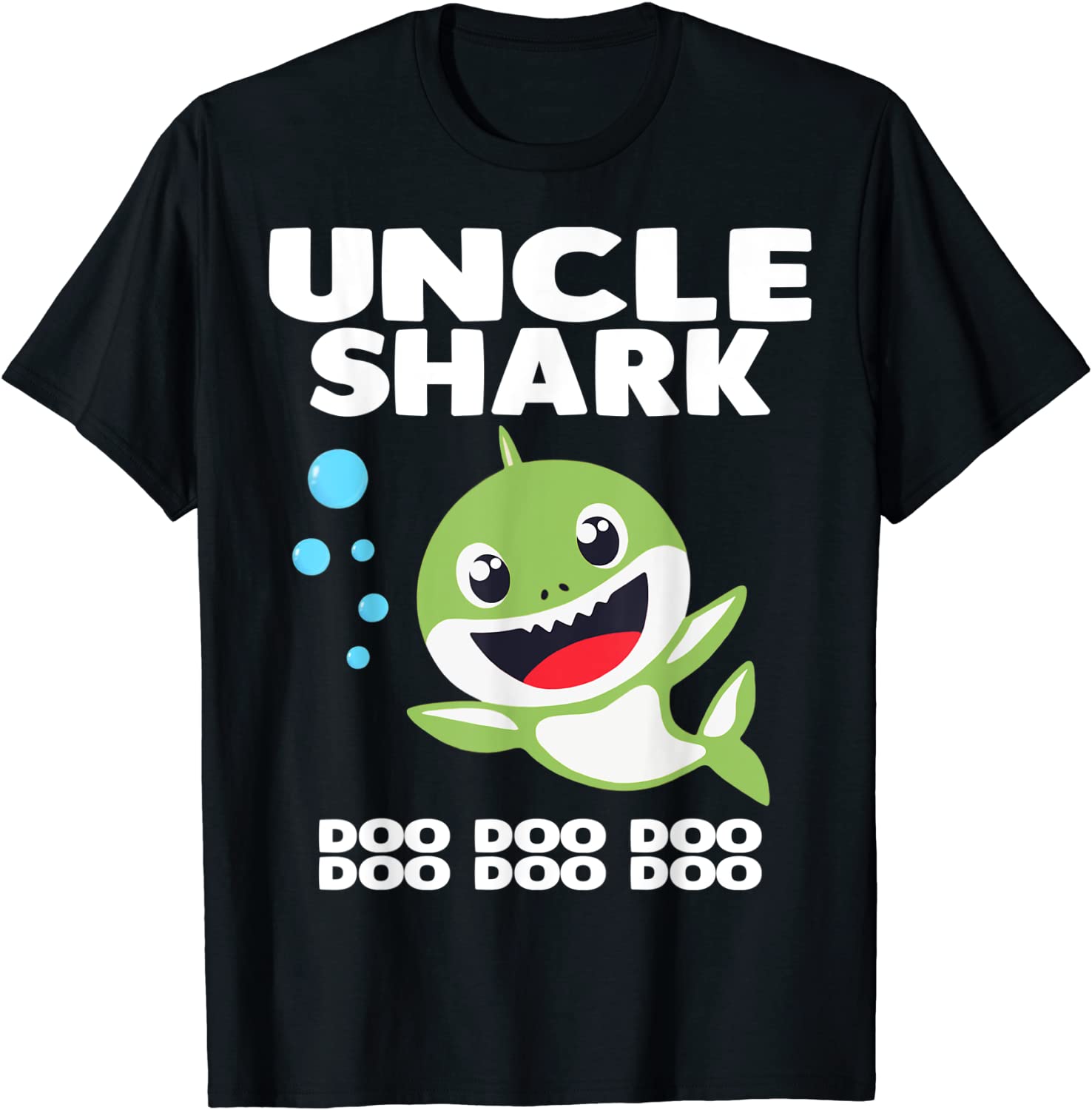Uncle Shark Doo Doo Shirt birthday Baby Daddy Mommy Auntie T-Shirt