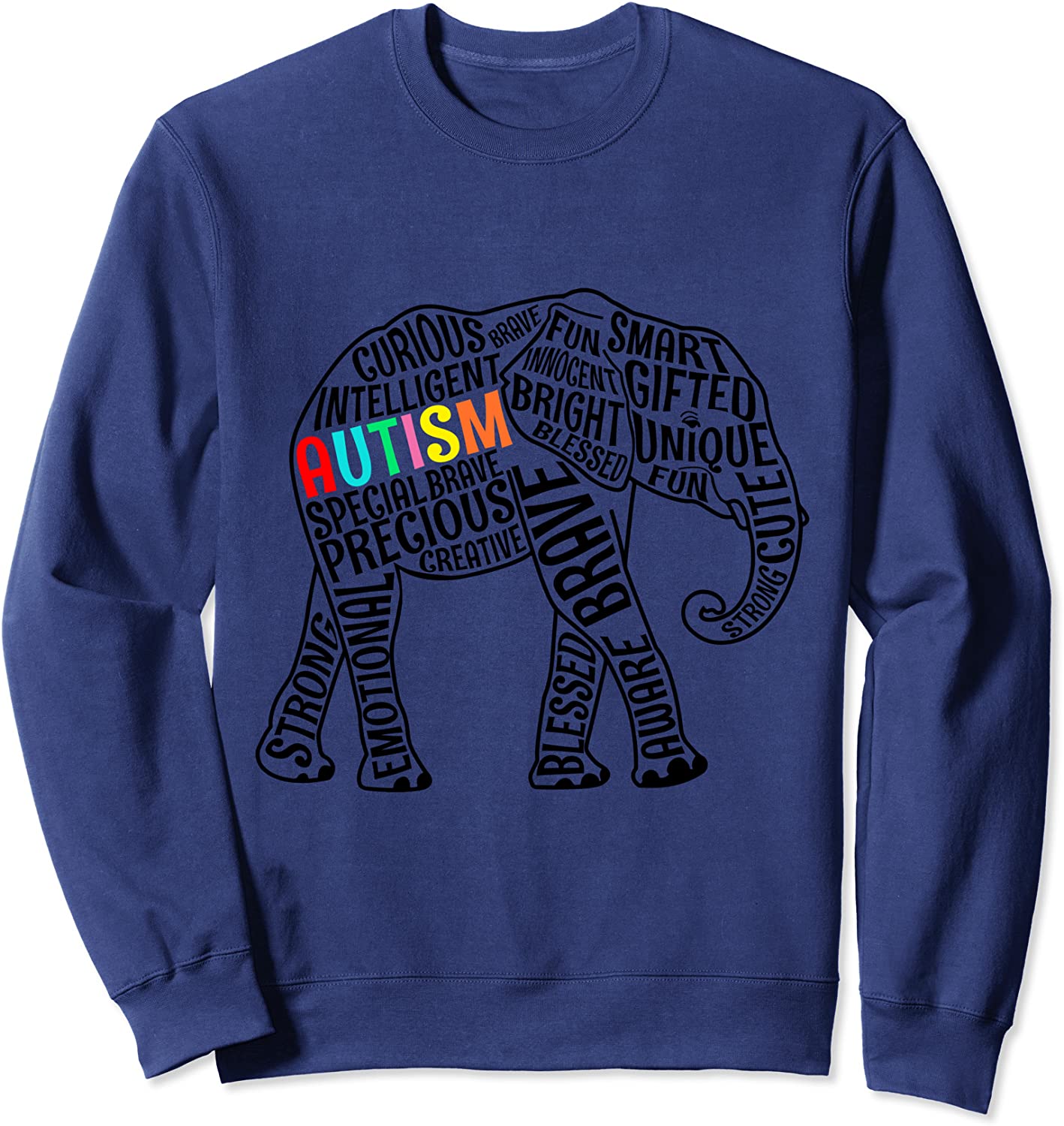 Autism Awareness Elephant Sweatshirt Autism Awareness Shirts