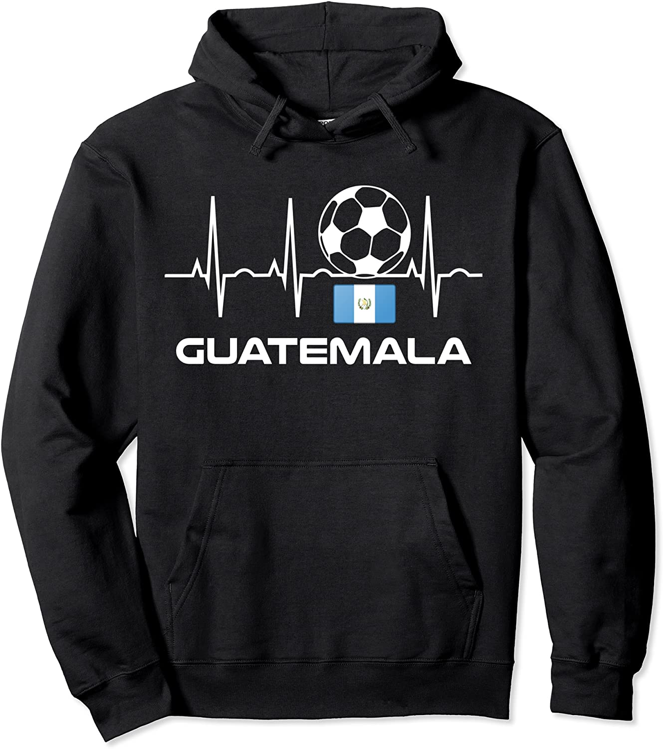 Guatemala Soccer Hoodie - Guatemalan Football Gift Shirt Pullover Hoodie