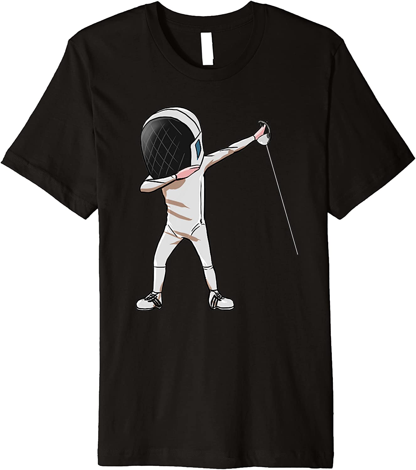 Fencing Dabbing Boy Girl Funny Dab Dance Sports T-shirt