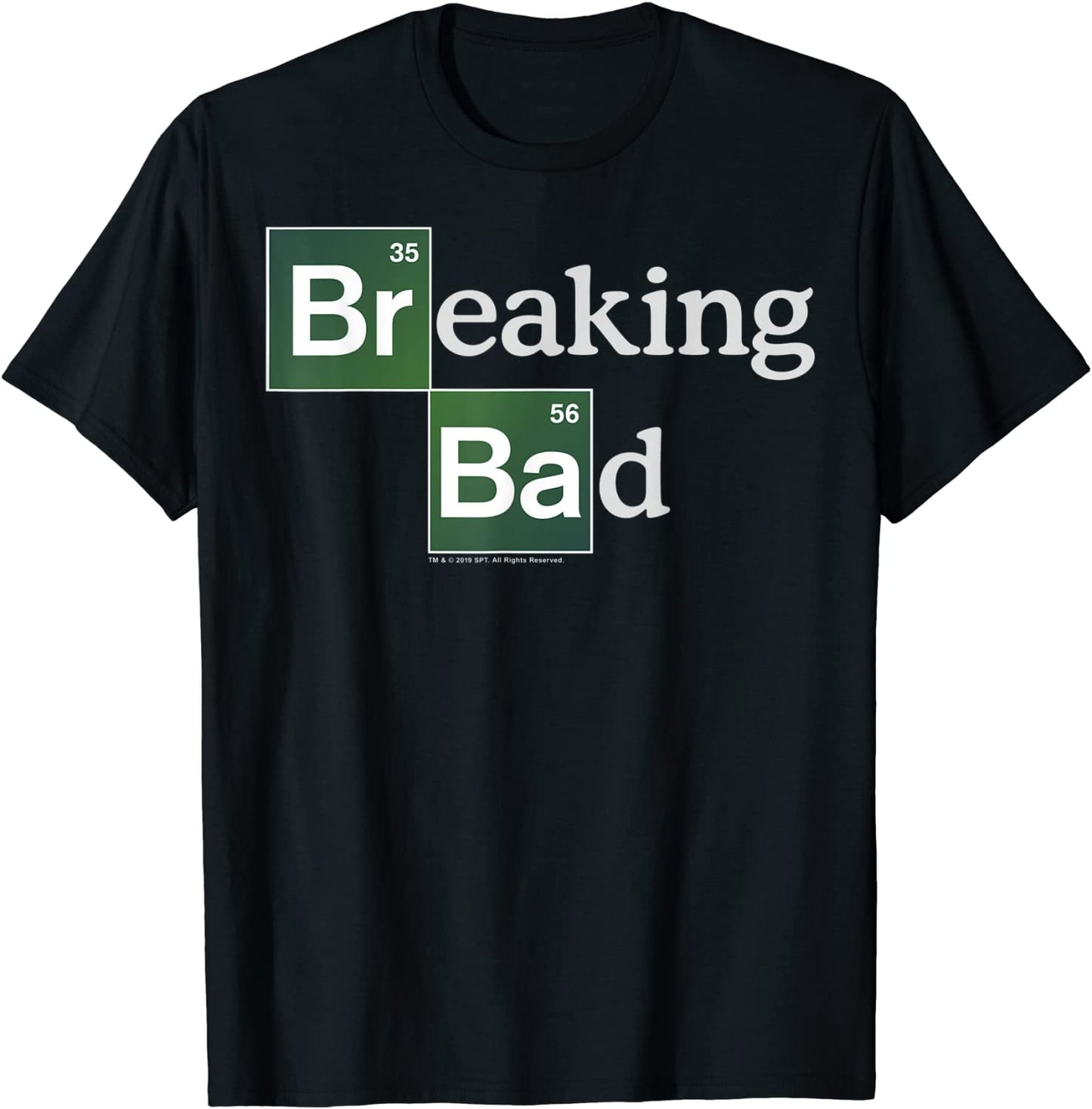 Breaking Bad Periodic Square Logo T-Shirt