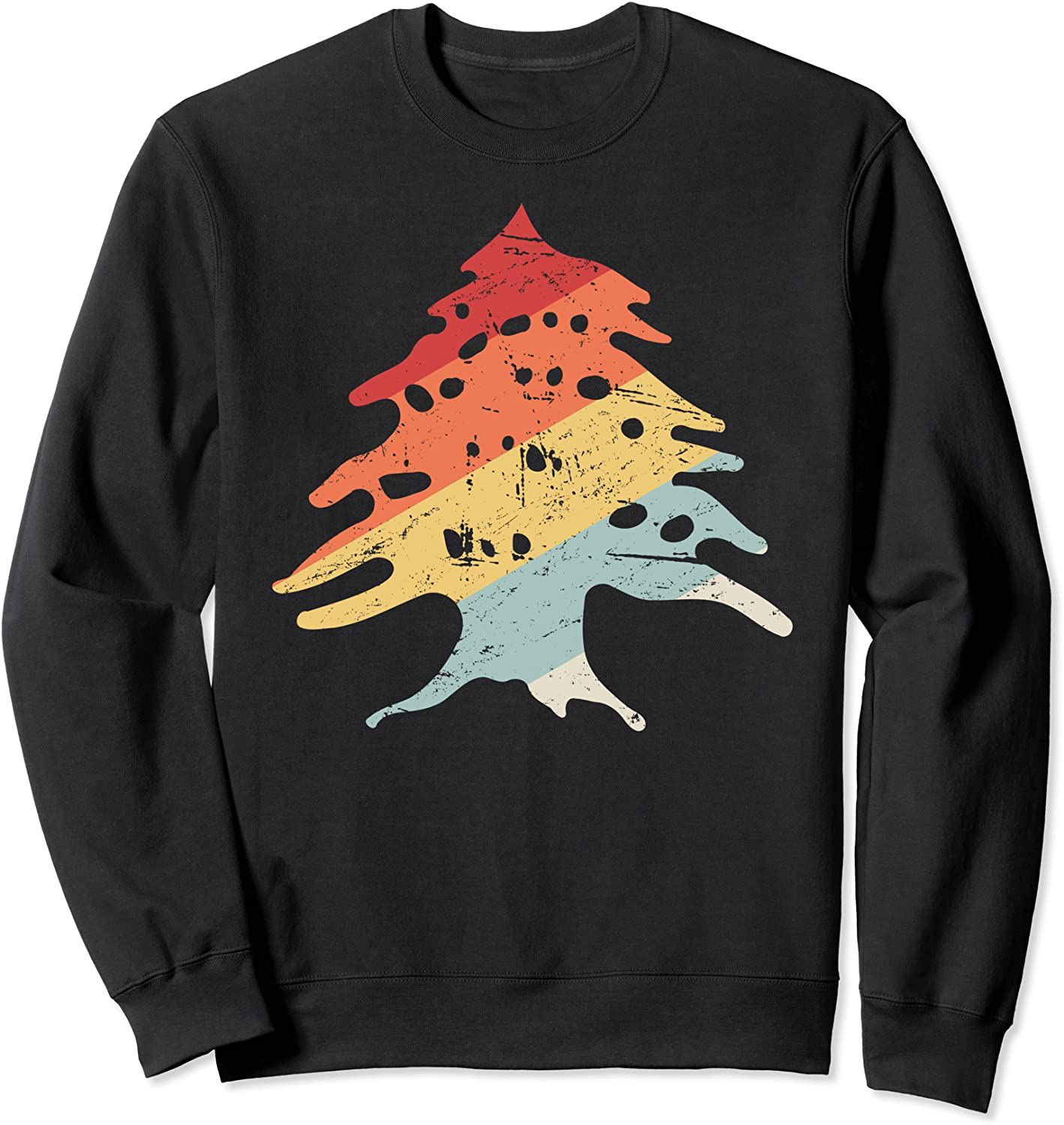 Retro Vintage Lebanese Pride Beirut Tripoli Lebanon Sweatshirt
