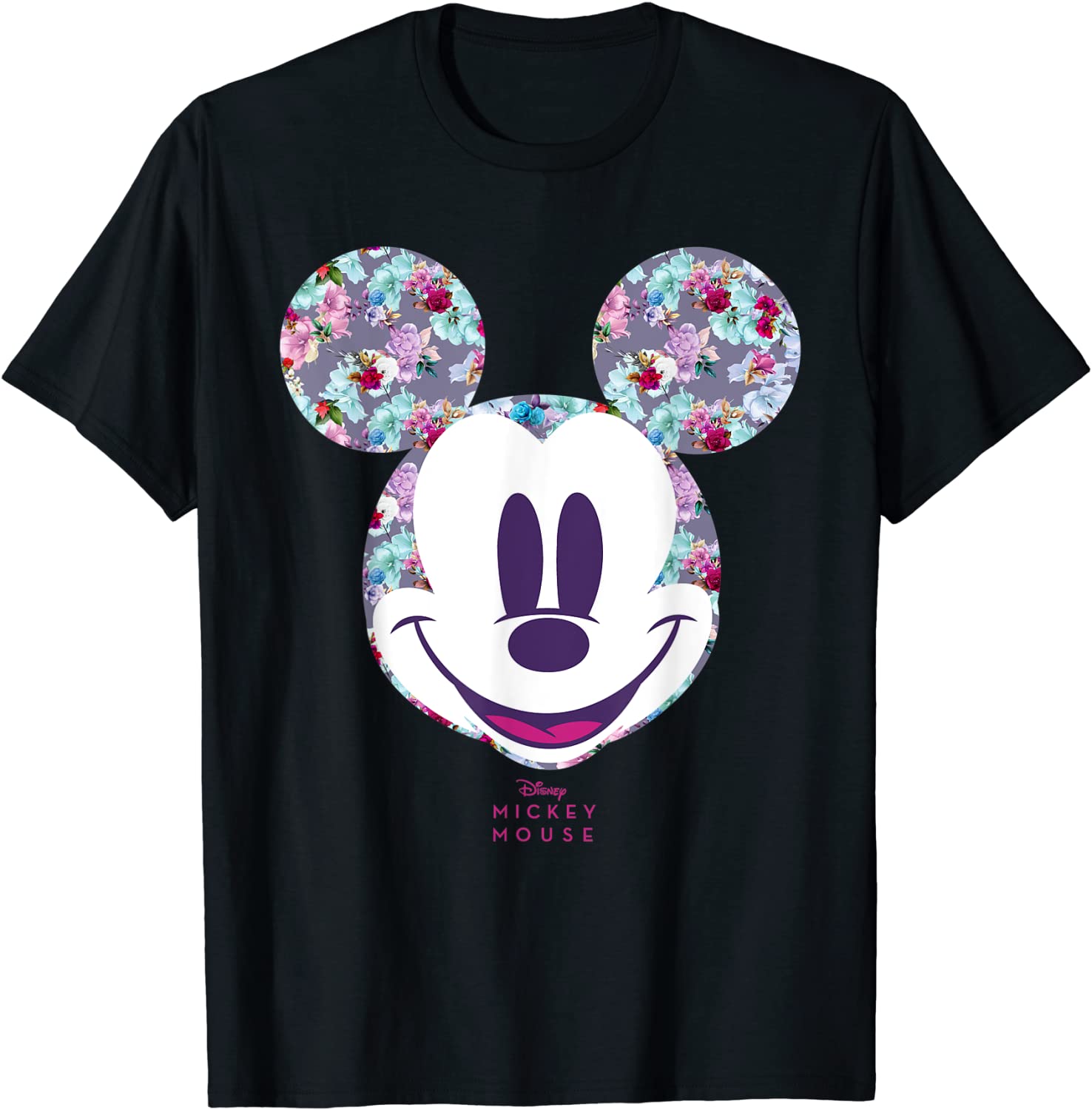 Disney Year of the Mouse Floral Mickey April T-Shirt