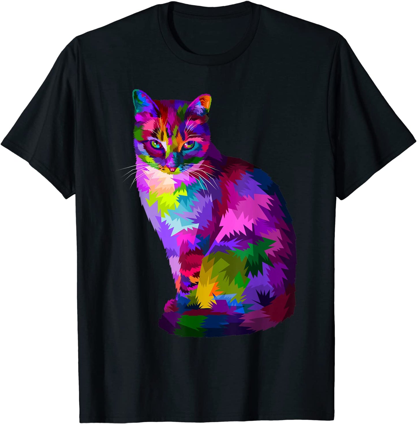 Cat Colorful t-shirt