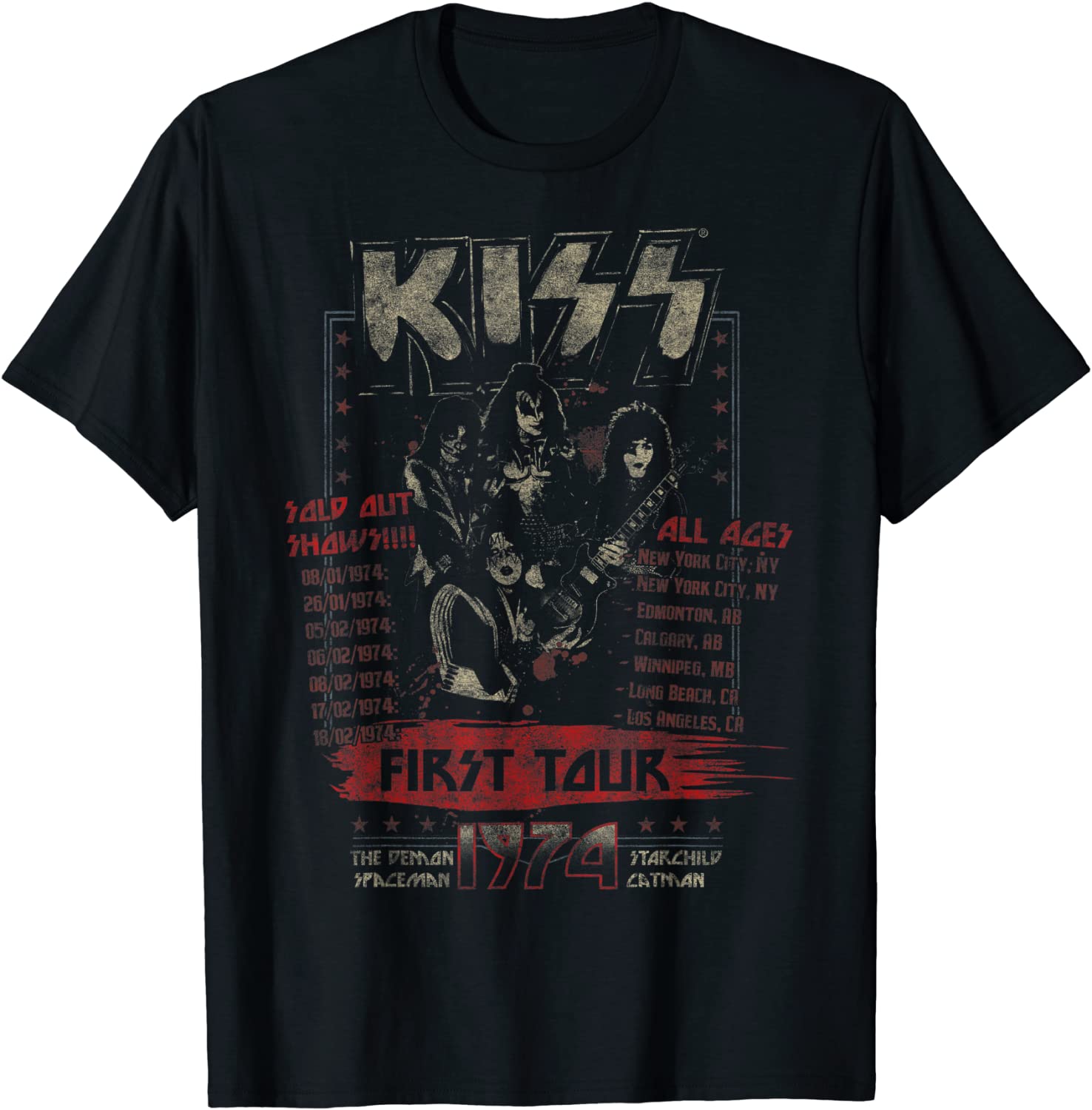 KISS - First Tour T-Shirt
