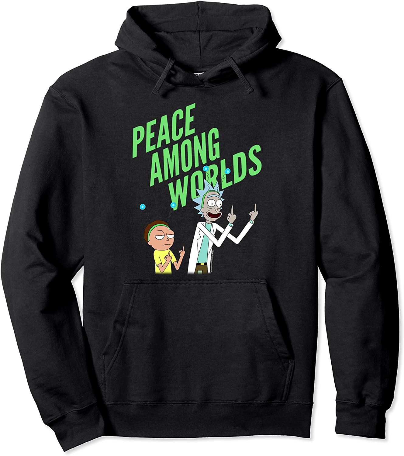 Rick and Morty Peace Among Worlds - Portal Hoodie