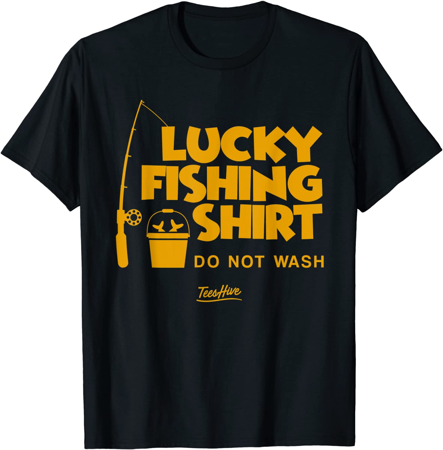 Lucky Fishing Shirt Do Not Wash Vintage Fishing Lover T-Shirt