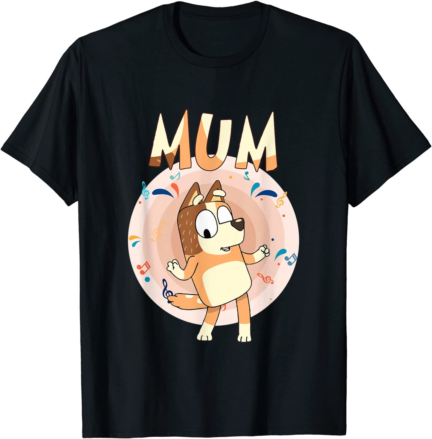 Bluey Dad Mom Funny Family For Men Woman Kids T-Shirt