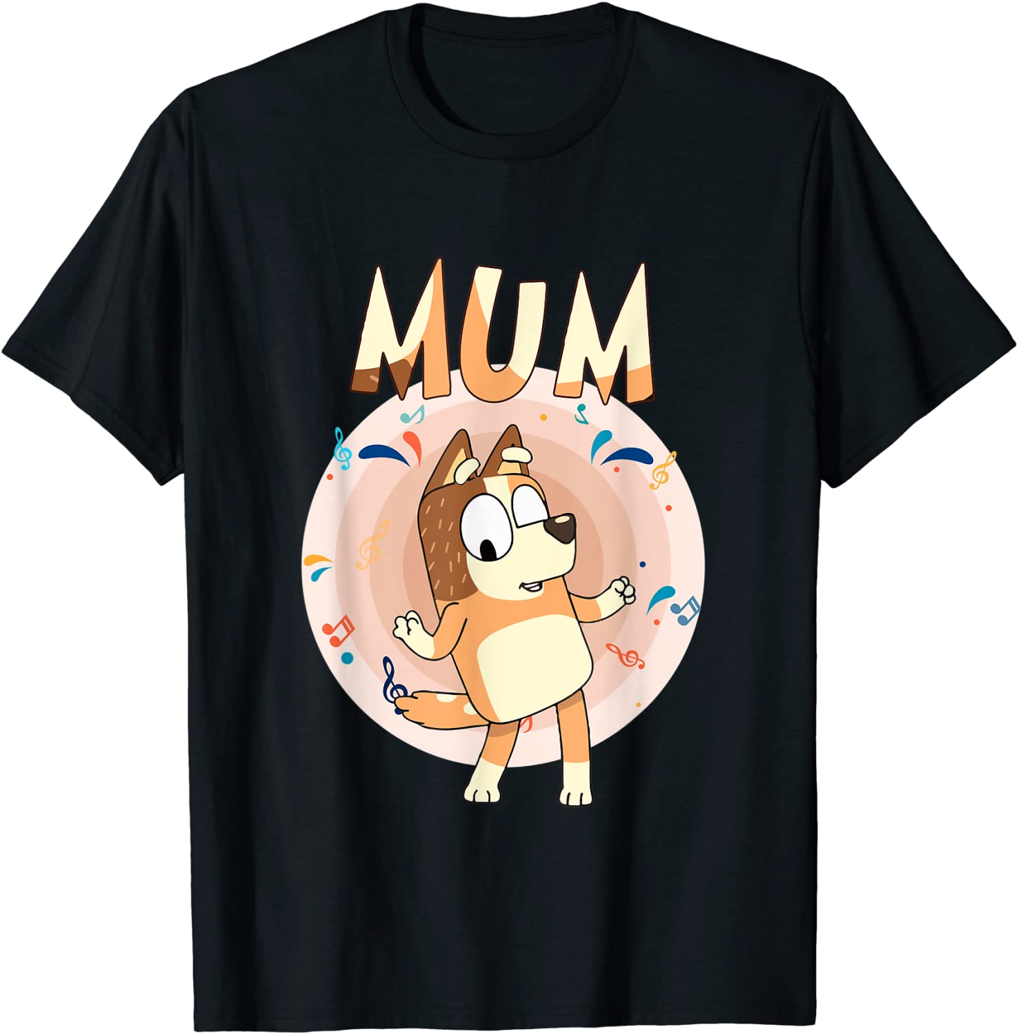 Bluey Dad Mom Funny Family For Men Woman Kids T-Shirt