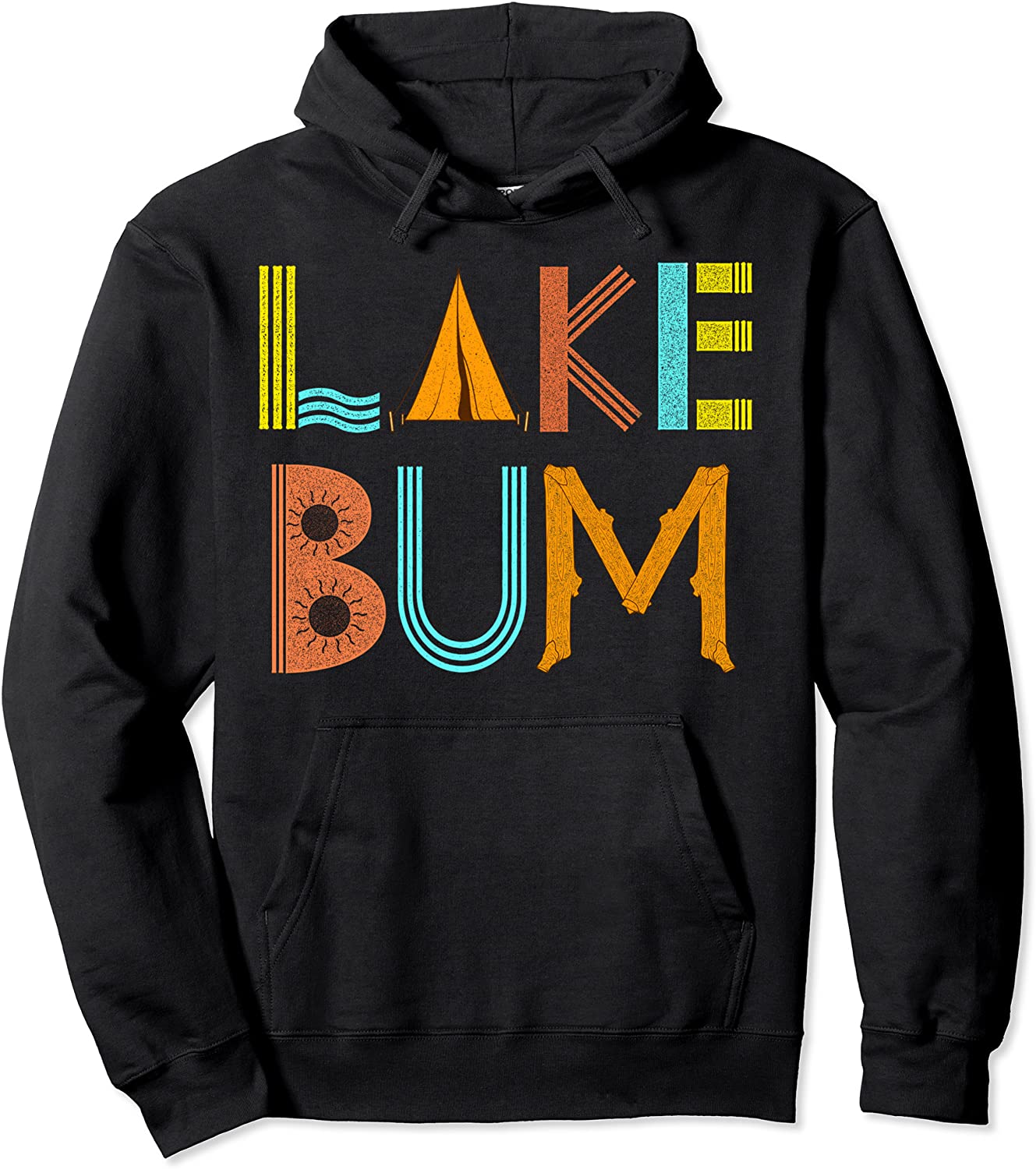 Lake Bum Clothing - Lake Bum Shirt Pullover Hoodie