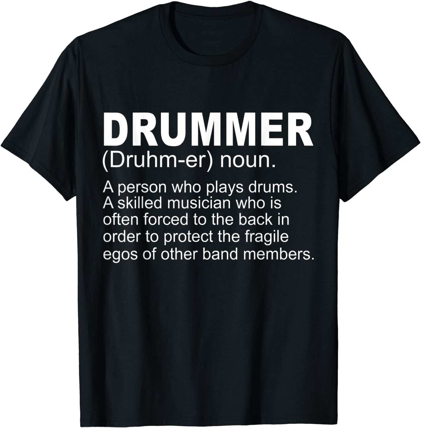 Drummer Funny Gift - Drummer A Person Who Plays Drums T-Shirt