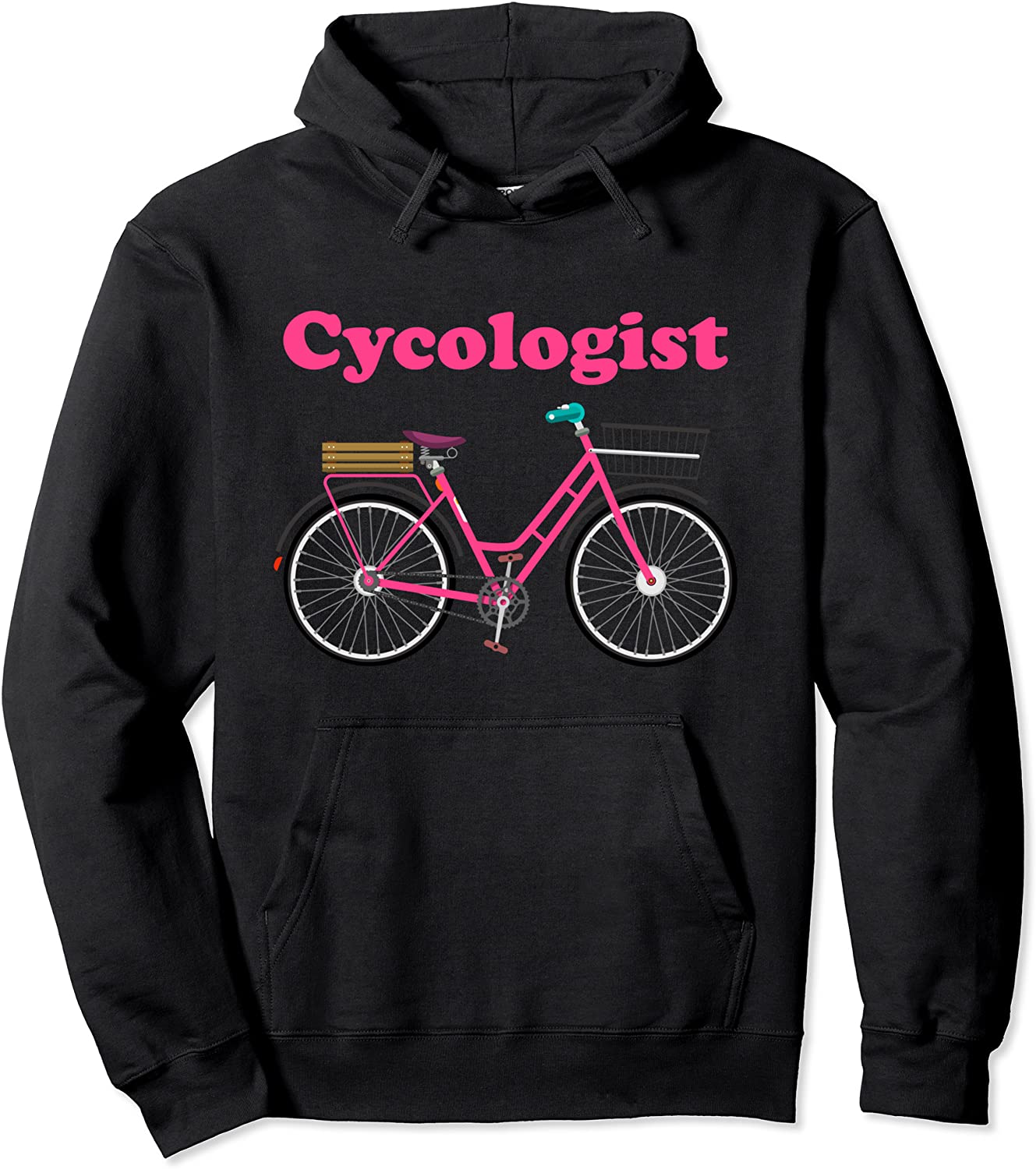 Cycologist Bike Gift For Women Pullover Hoodie