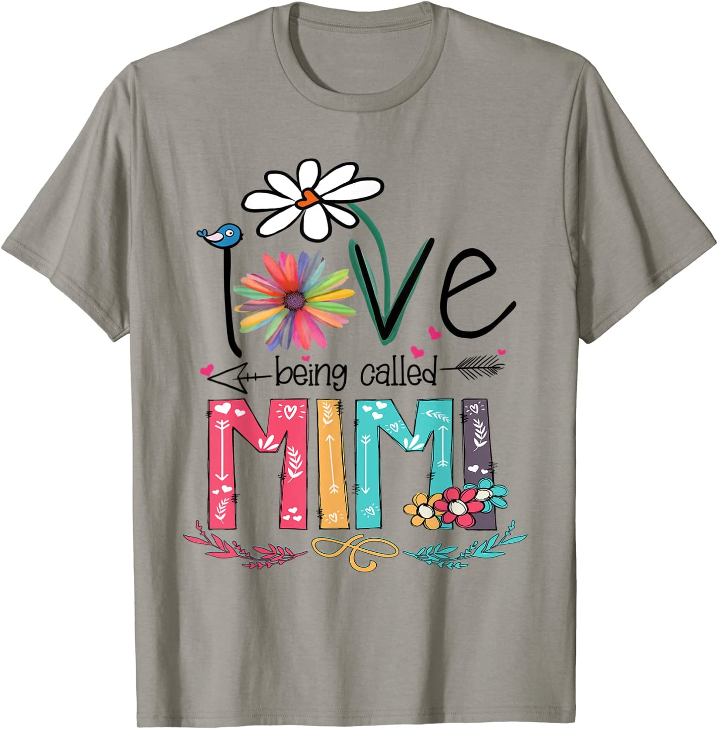 I Love Being Called Mimi Sunflower Shirt T-Shirt