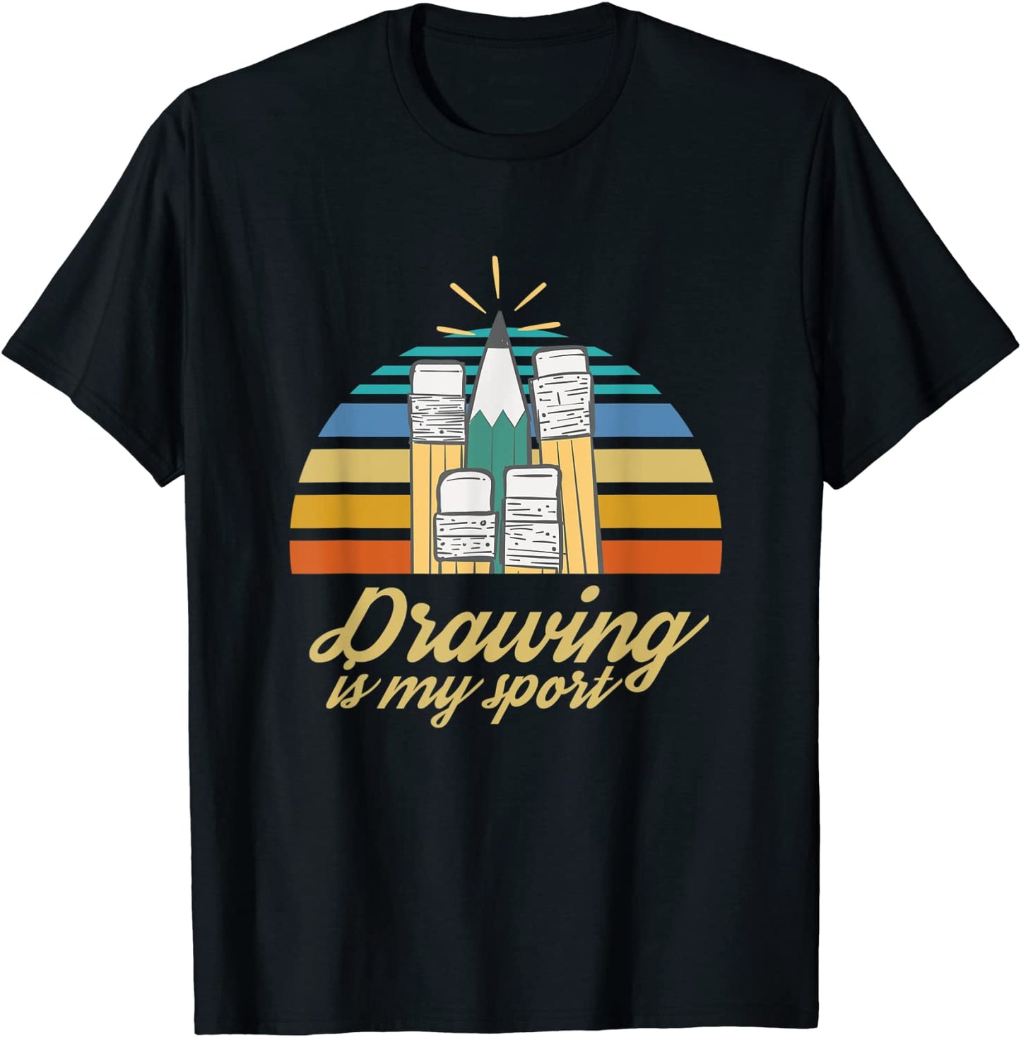 Sketch Artist Illustrator Urban Sketcher Drawing Is My Sport T-Shirt