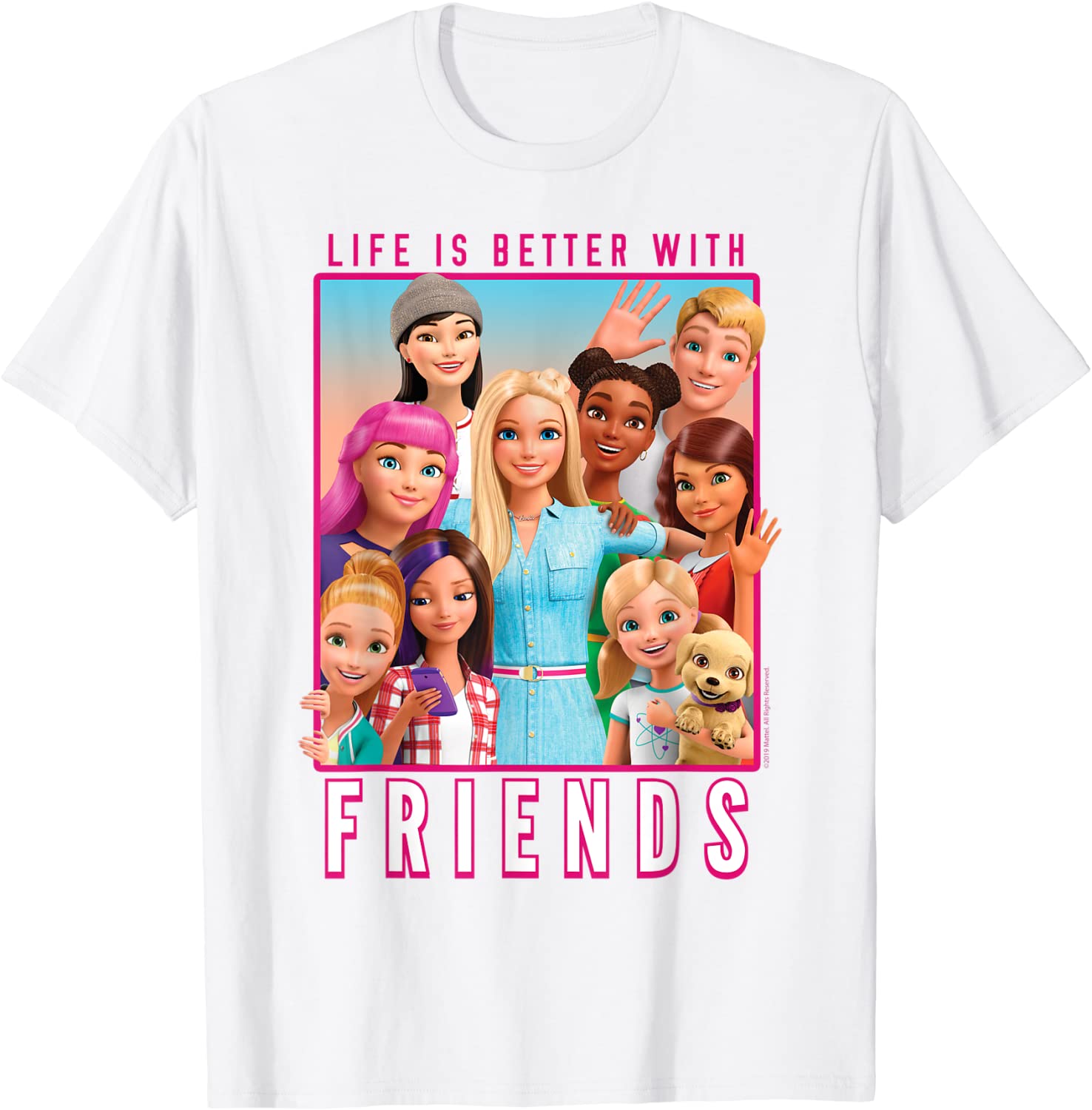 Barbie Dreamhouse Adventures With Friends T-shirt