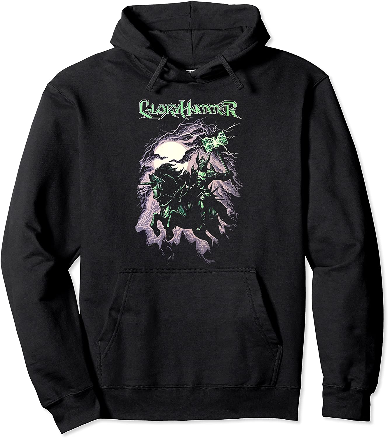 Retro Gloryhammer Funny Bands Music Apparel Holiday For Fans Pullover Hoodie