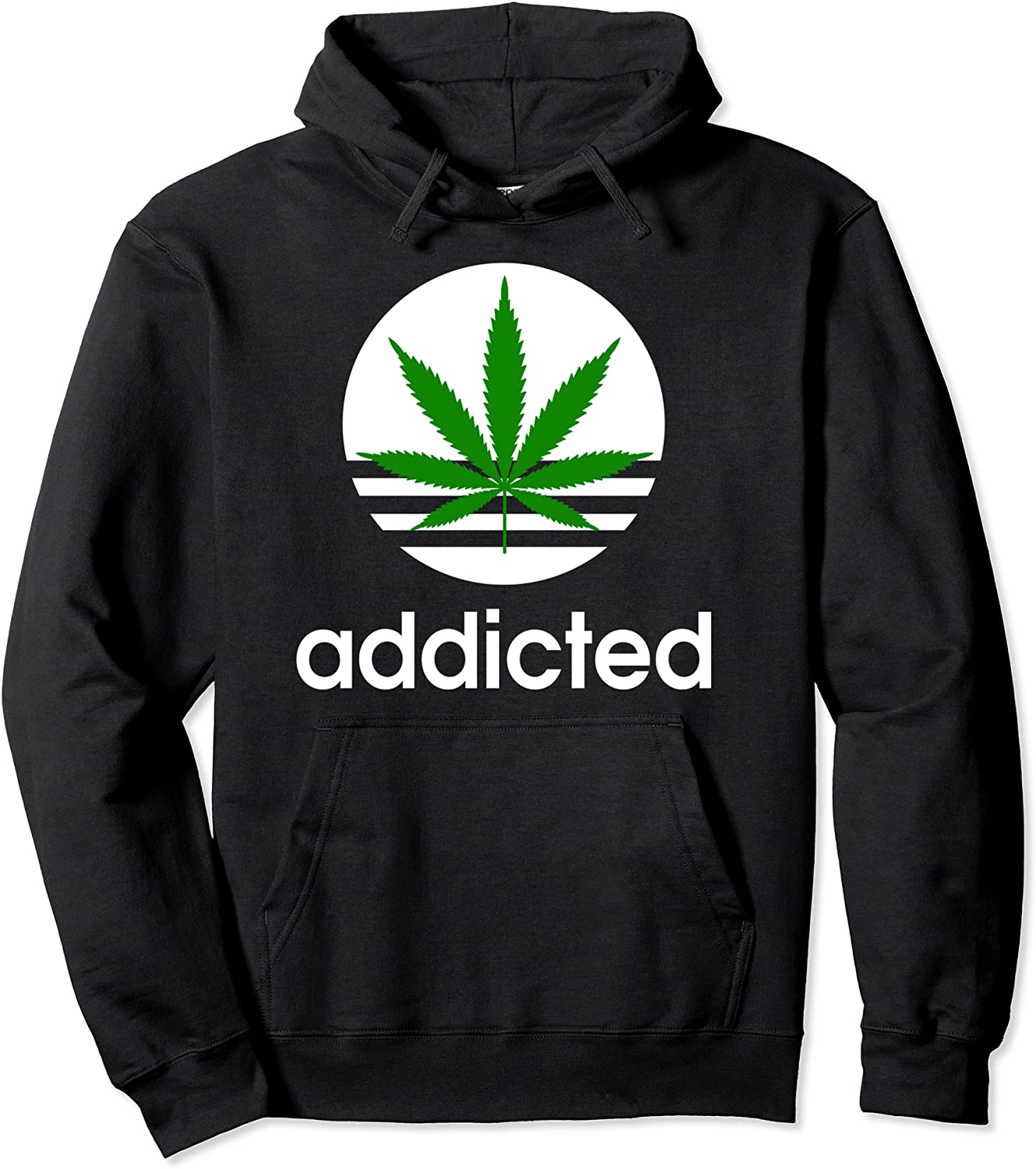 WeedMarijuana420Cannabis Pot Leaf Pullover Hoodie