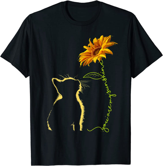 Cat You Are My Sunshine T-Shirt Cats Tee Shirt Gifts T-Shirt