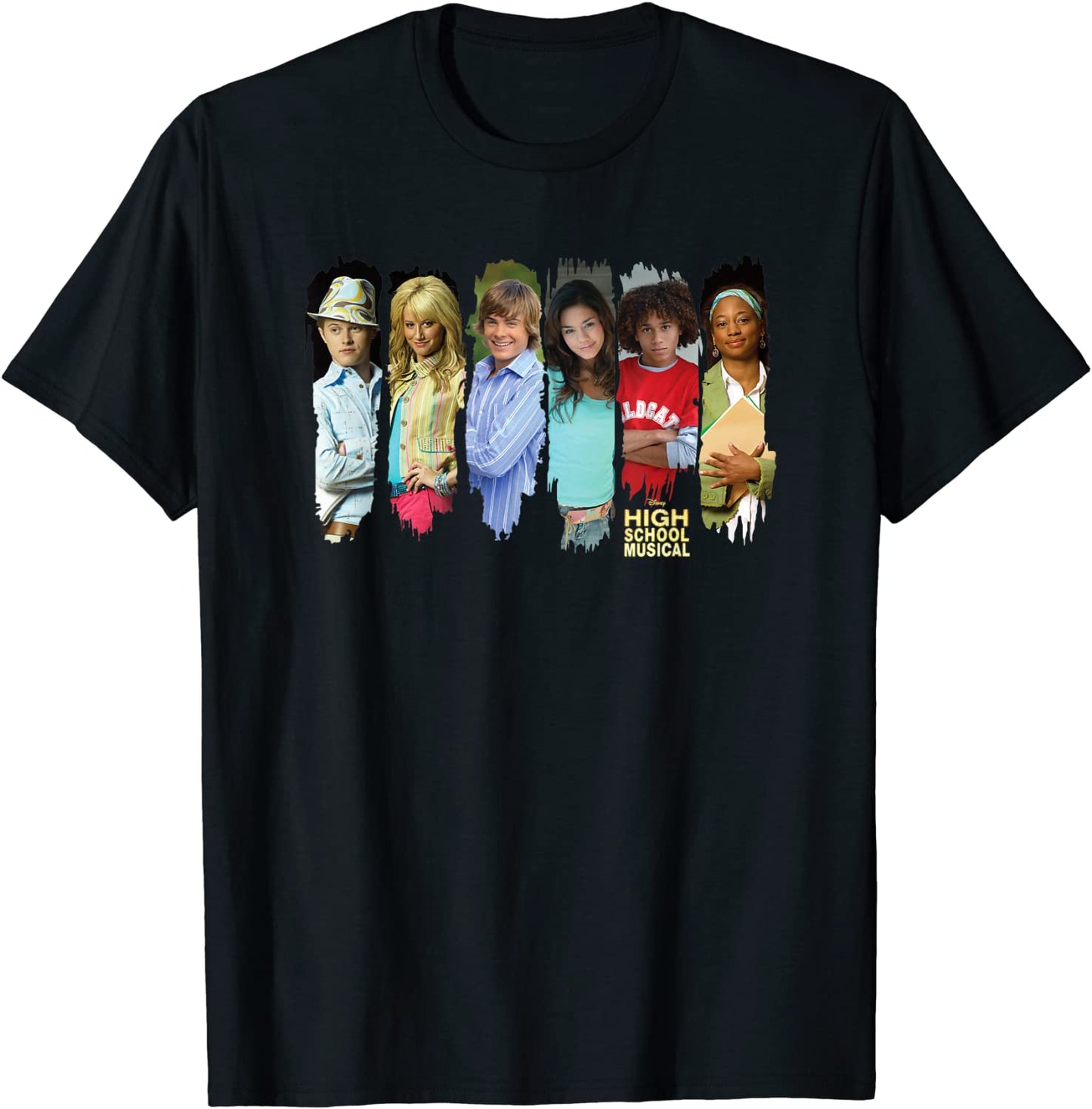 Disney Channel High School Musical Characters T-Shirt