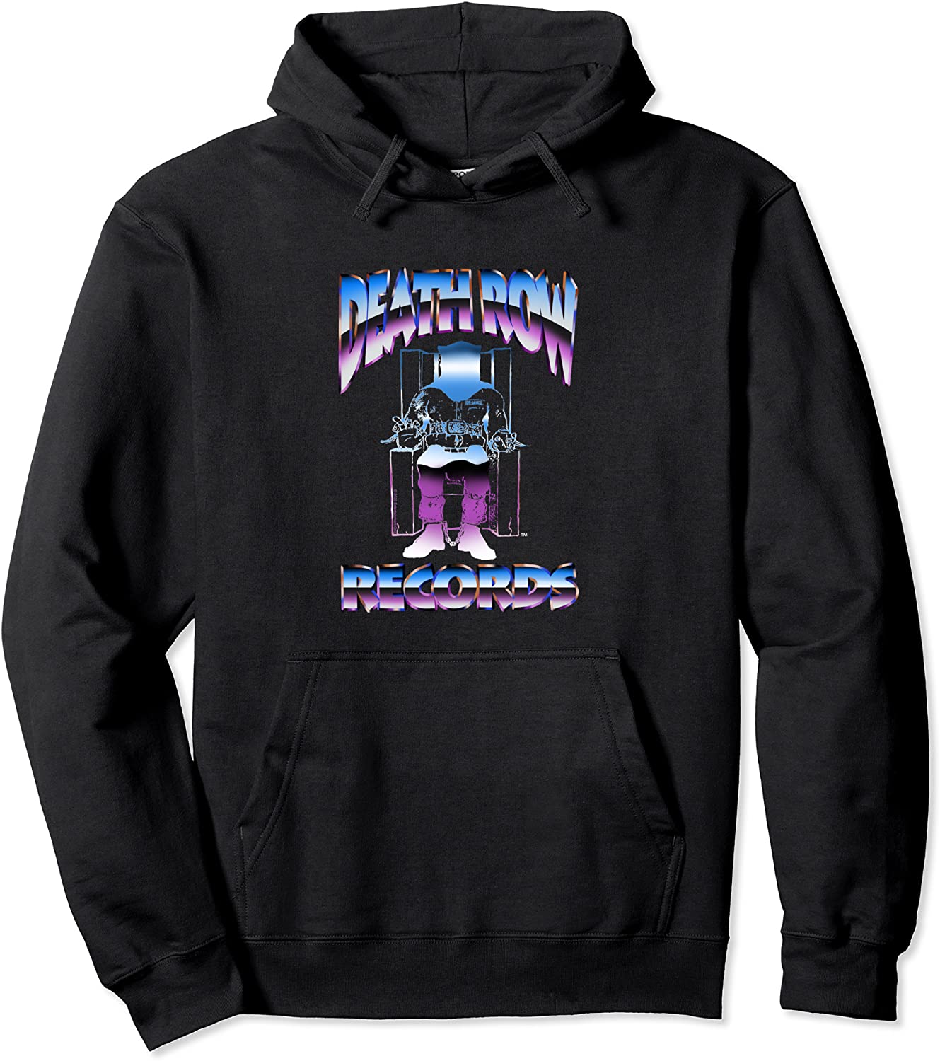 Death Row Records Chrome Logo Pullover Hoodie