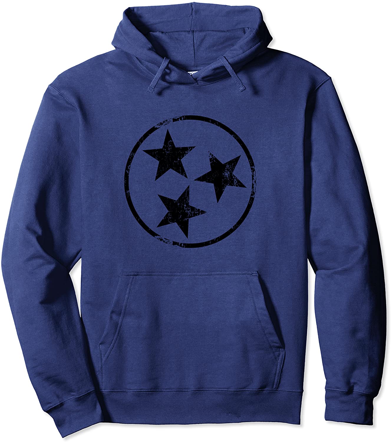 Tennessee Flag Hoodie Distressed TN State Hooded Sweatshirt
