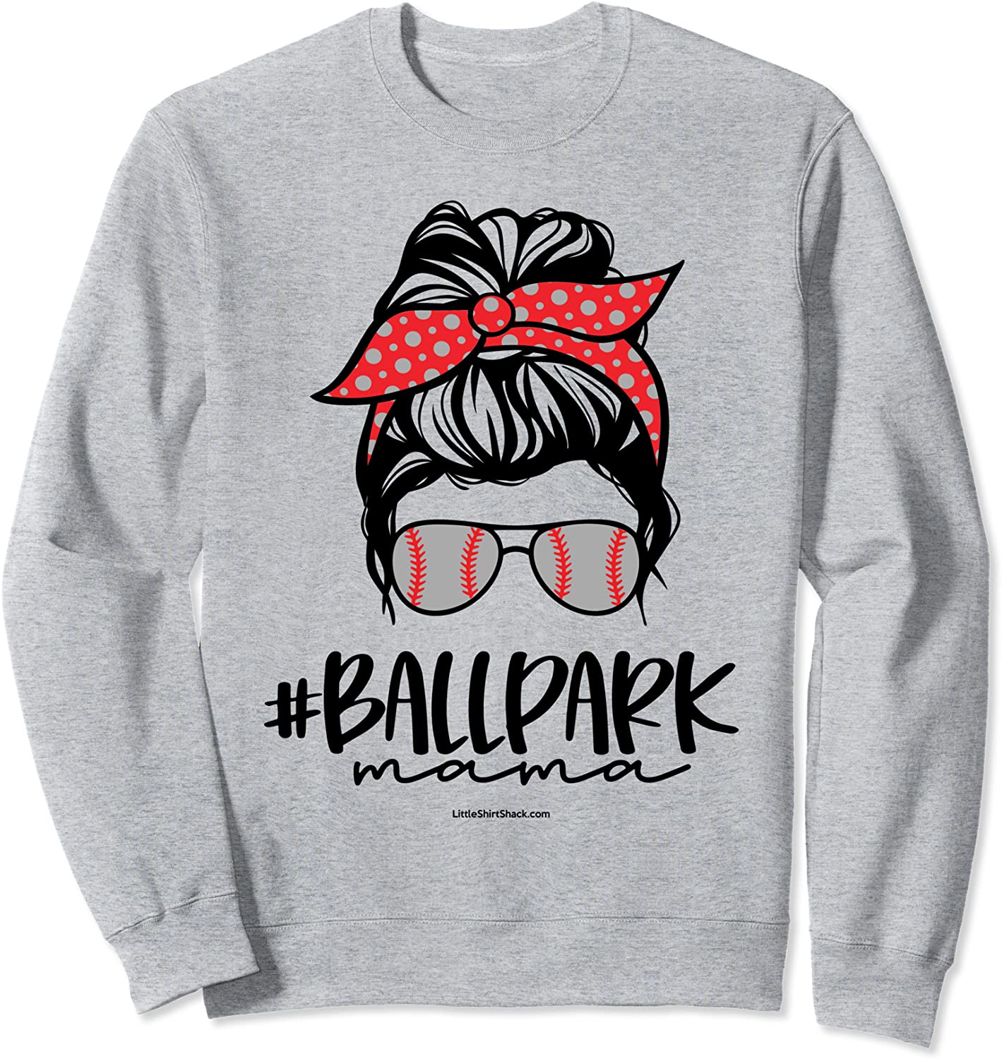 Ball Park Mama Baseball Softball Mothers Day Mom Sweatshirt