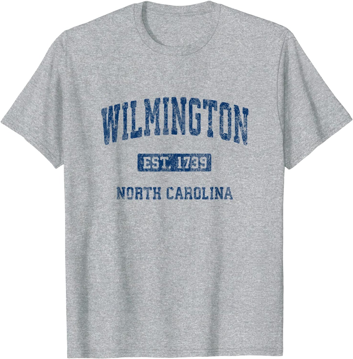 Wilmington North Carolina NC Vintage Athletic Sports Design T-Shirt