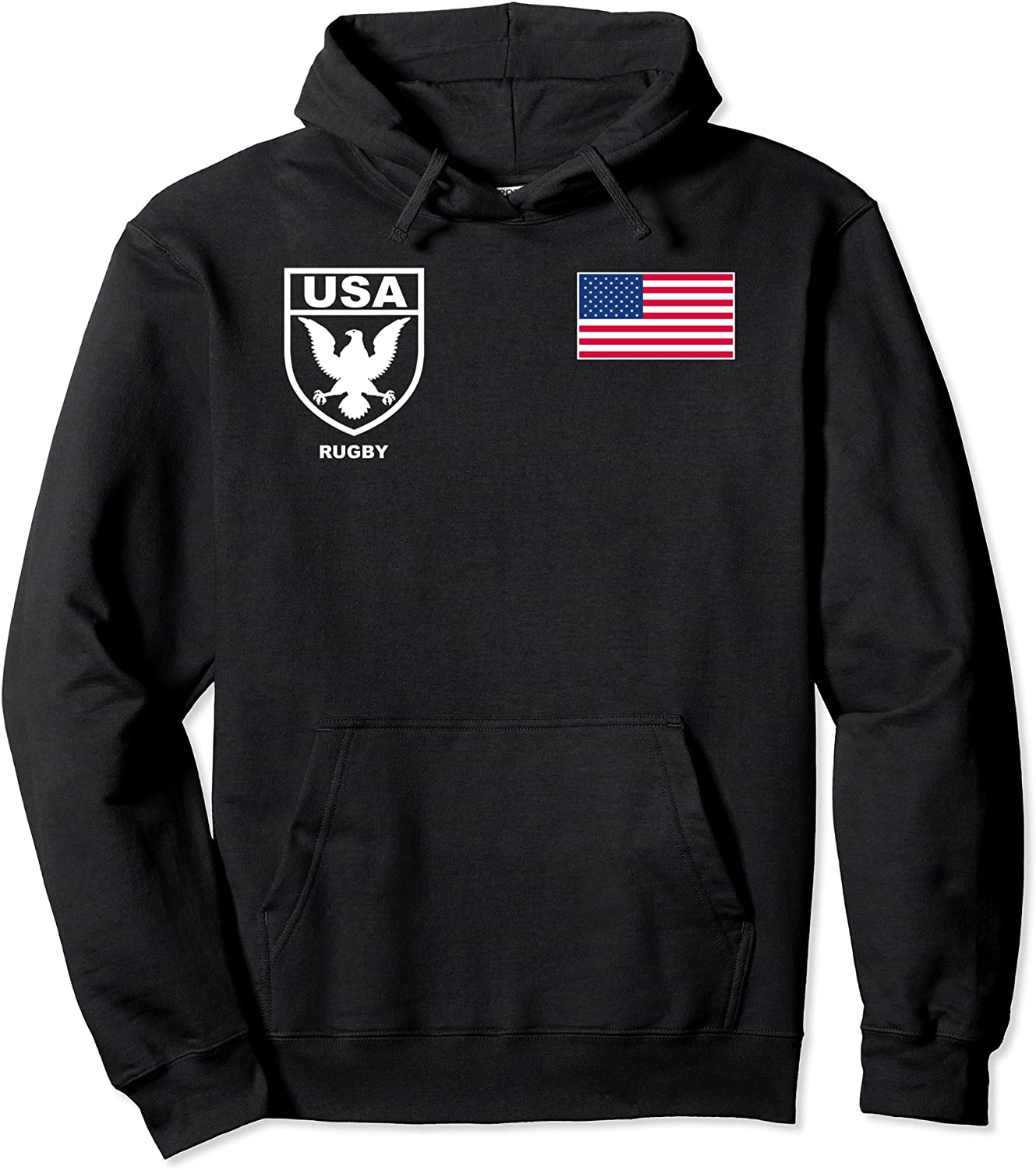Us Usa Rugby Hoodie Jersey