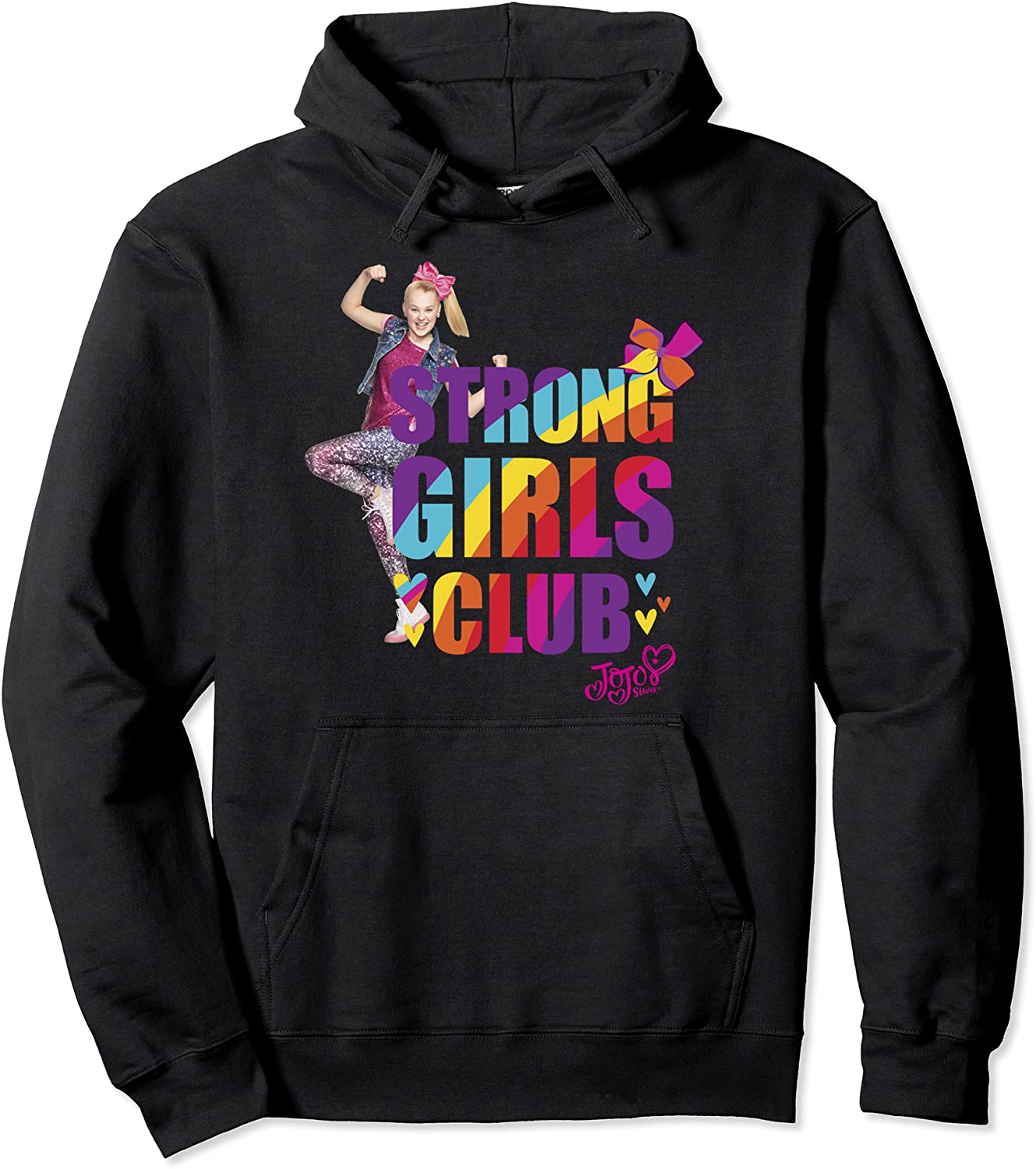 JoJo Siwa Strong Girls Club Rainbow Flex Hoodie