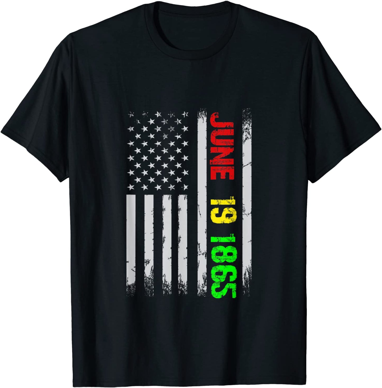 Juneteenth Flag June 19 1865 Black history Juneteenth T-Shirt