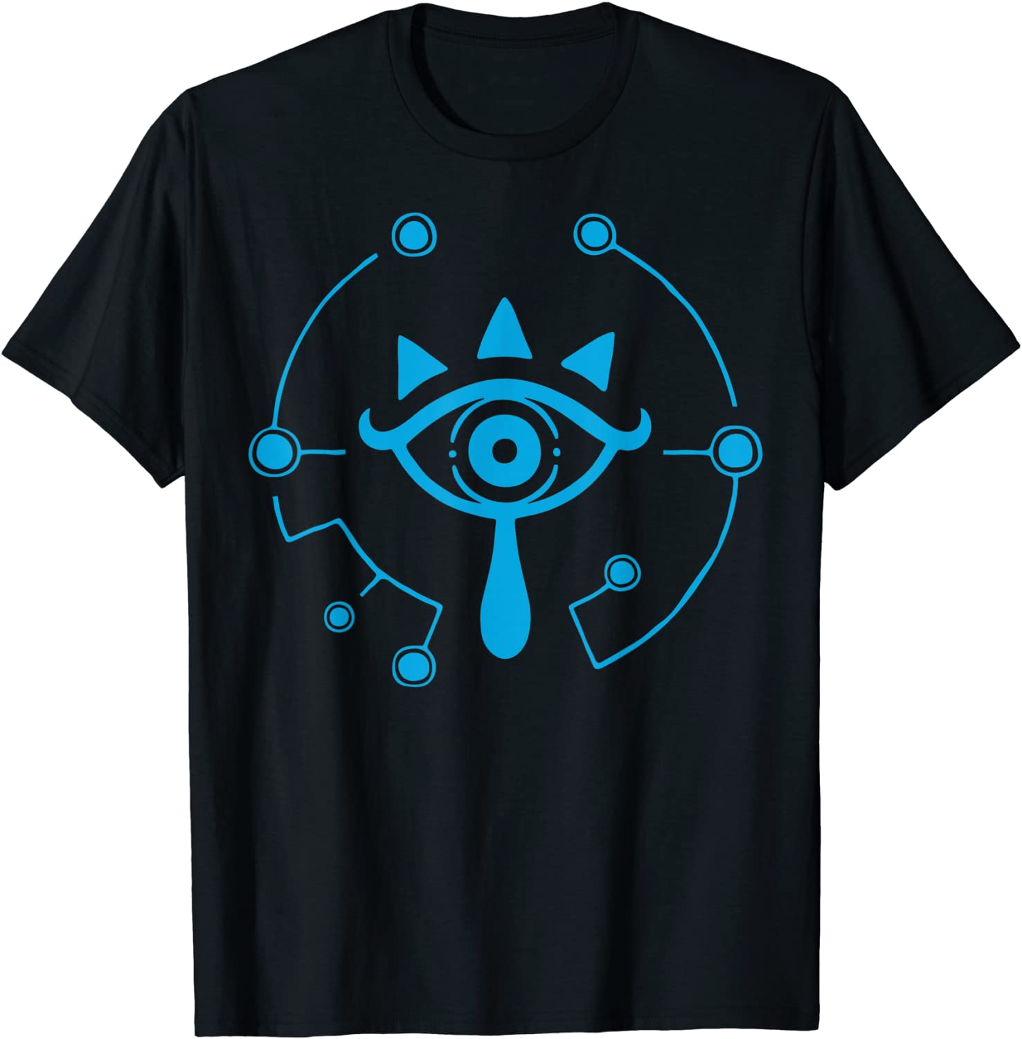 Zelda Breath Of The Wild Sheikah Eye Logo Graphic T-Shirt T-Shirt