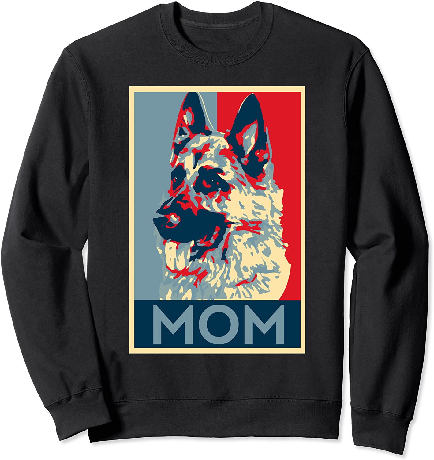 German Shepherd Mom Retro Style K9 Women Police Military K 9 Sweatshirt