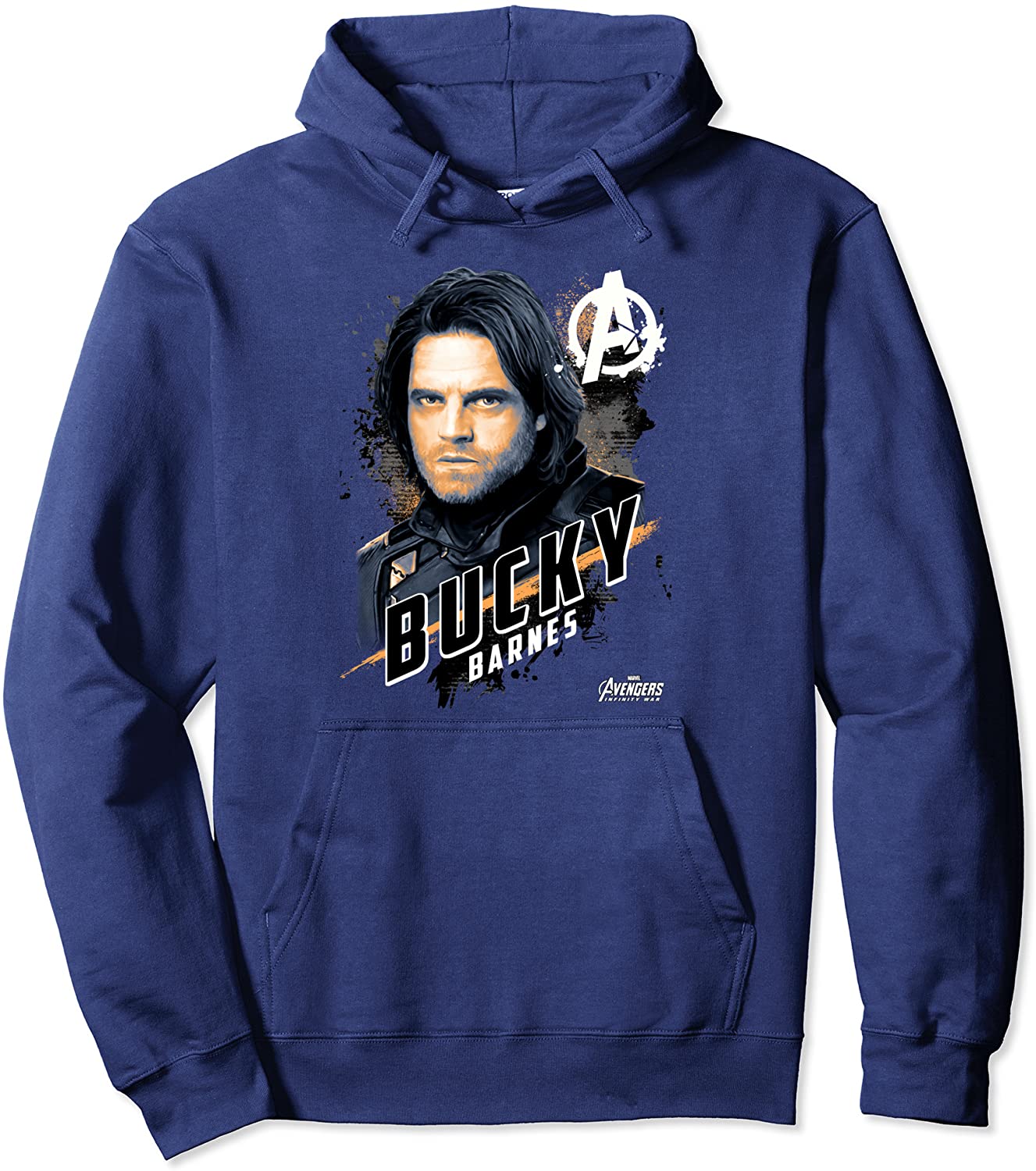 Marvel Avengers Infinity War Bucky Barnes Graphic Hoodie