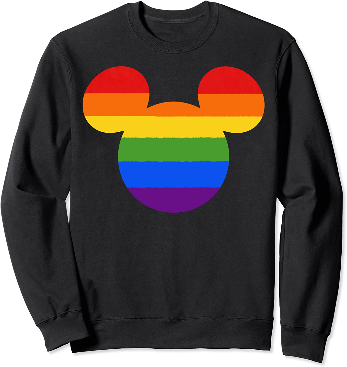 Disney Mickey And Friends Mickey Rainbow Fill Sweatshirt