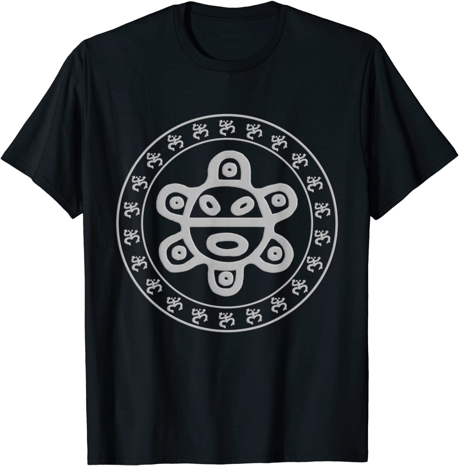 Taino Sun Taino Coqui Shirt Circle Puerto Rico Boricua tee T-Shirt