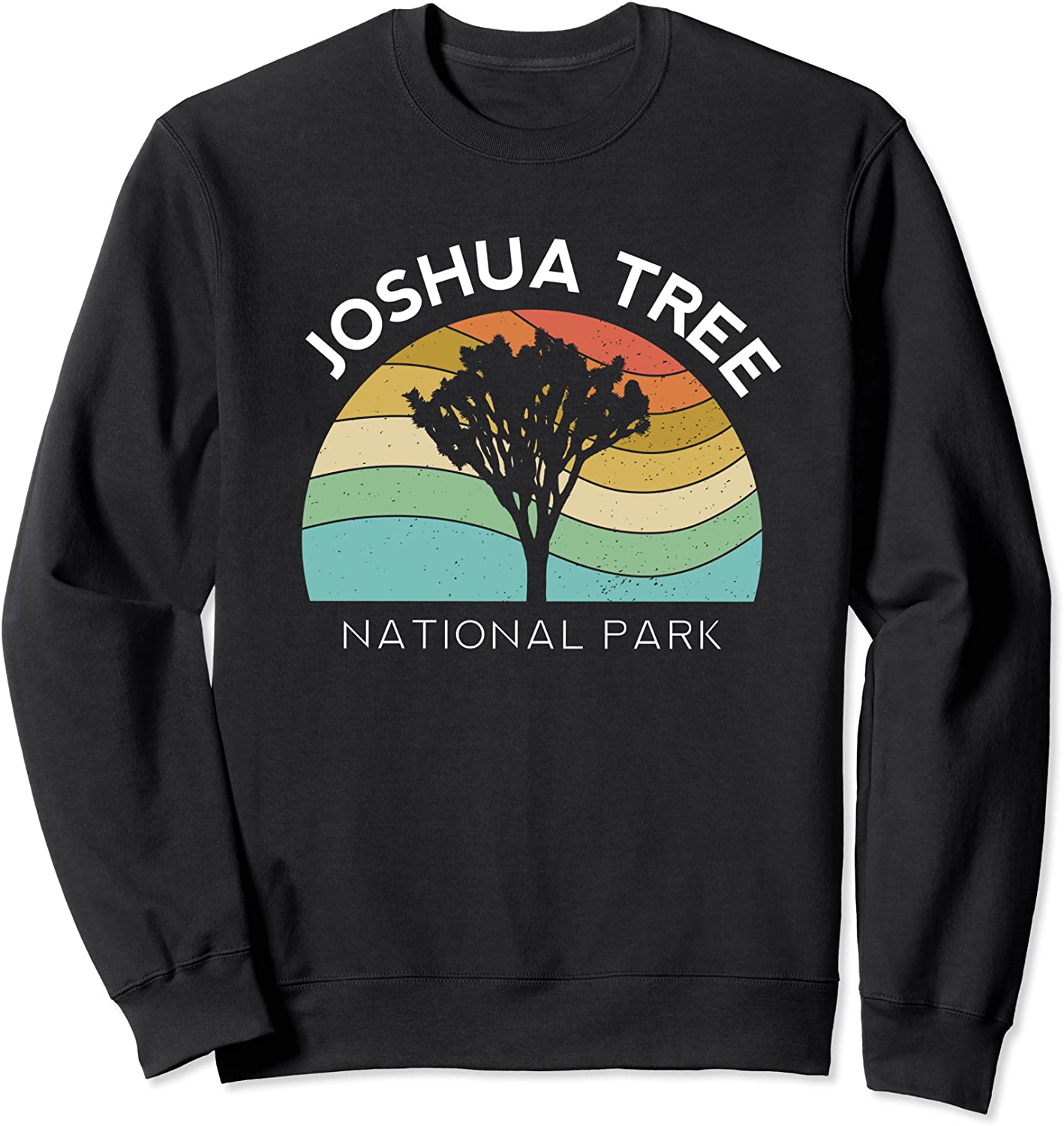 Joshua Tree Desert National Park California Camping Retro Sweatshirt