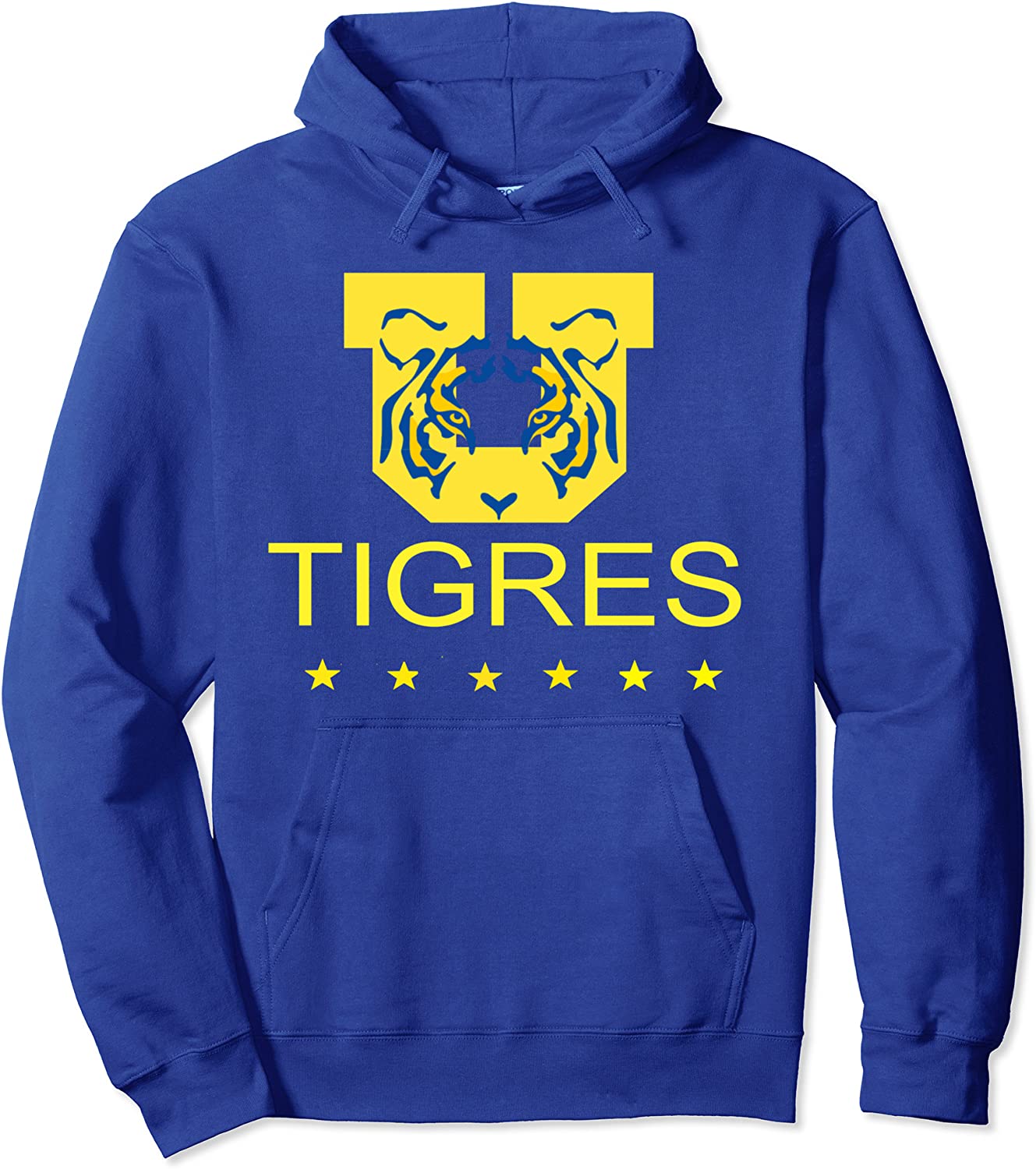 Tigres Team Futbol Soccer UANL Monterrey Pullover Hoodie