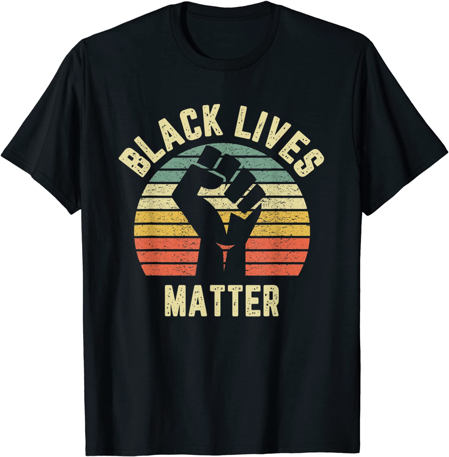 Black Lives Matter Shirt Cool Retro Design for BLM T-Shirt