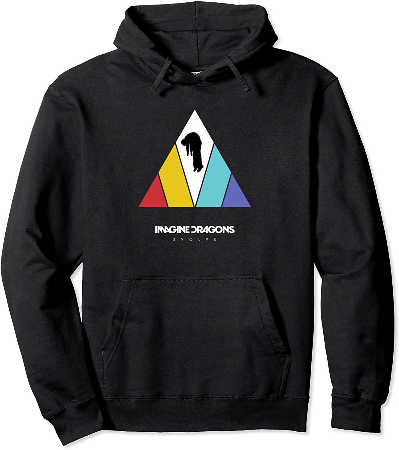 Imagine Dragons Triangle Logo Black Pullover Hoodie