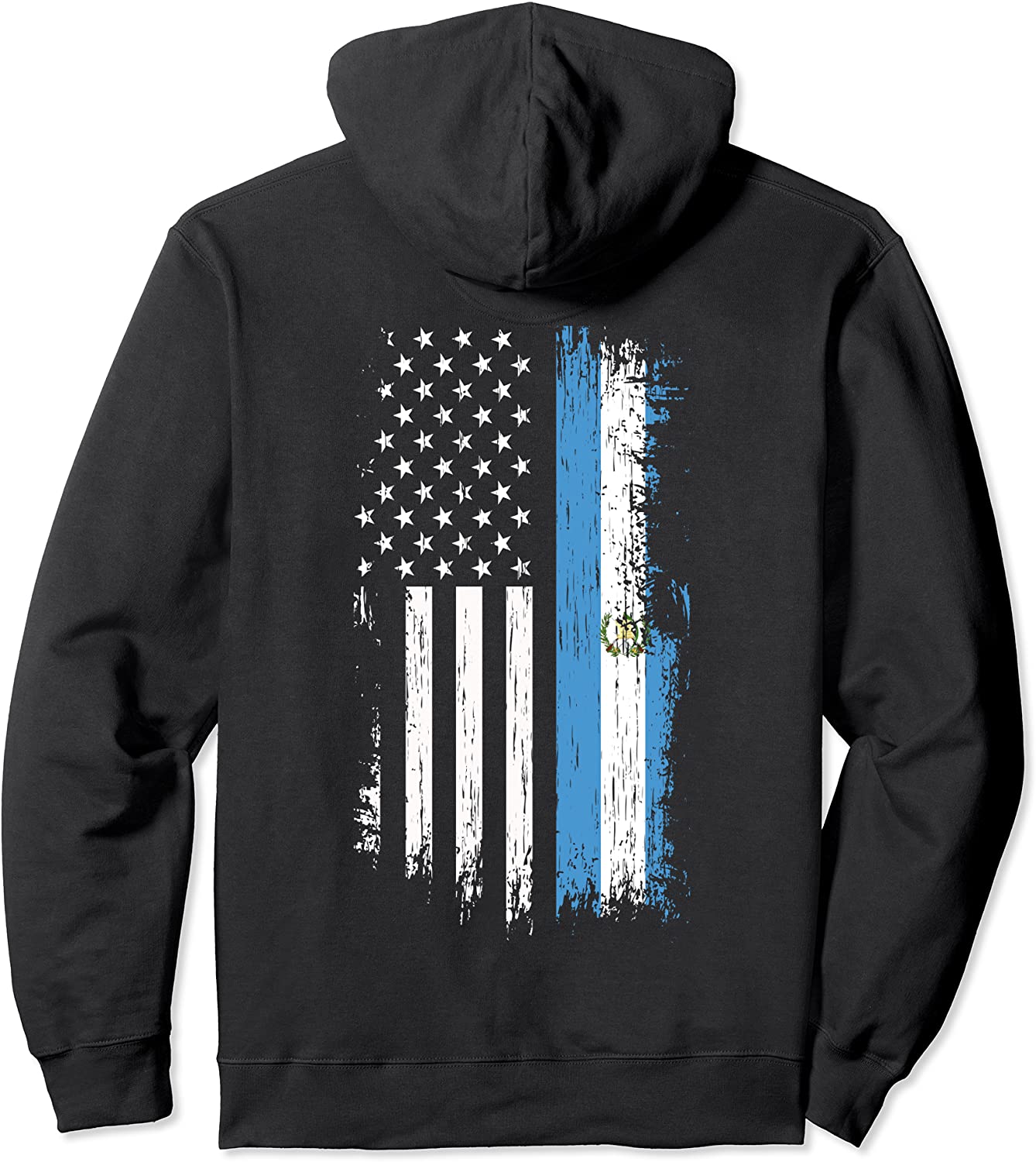 Guatemalan American Flag Hoodie - Pride Guatemala Hoodies