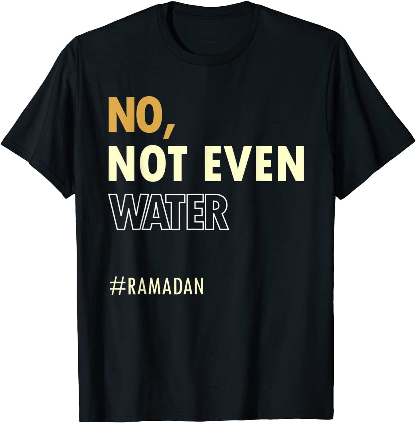 Ramadan Kareem Islamic Fasting Outfit for Men Women Kids T-Shirt