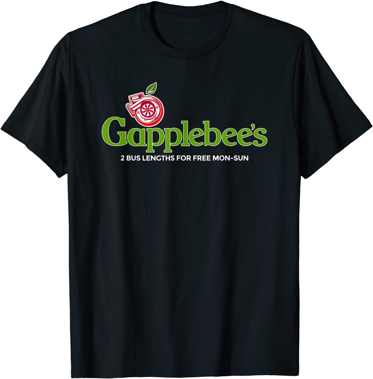 Gapplebees Drag Racing American Muscle Turbo Boosted Shirt T-Shirt