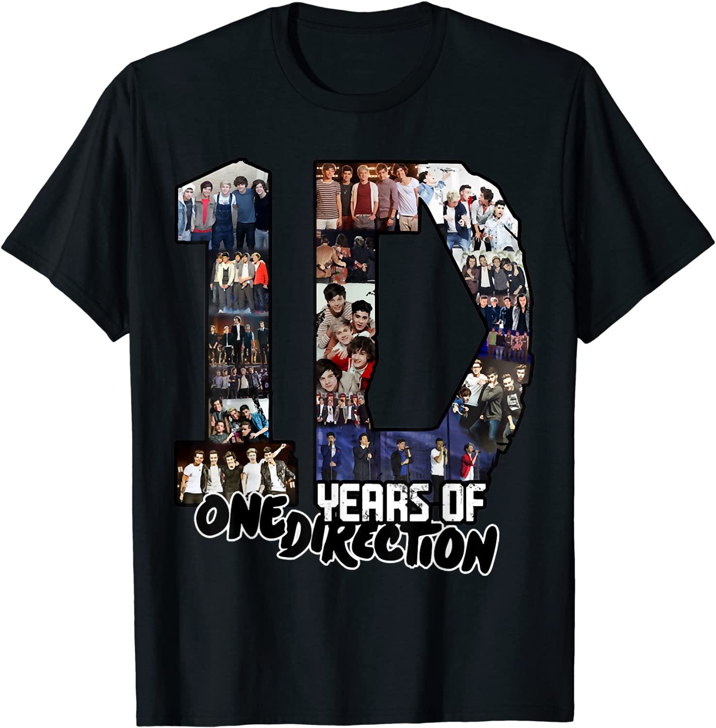 10 Years of 1 D One Tee T-Shirt