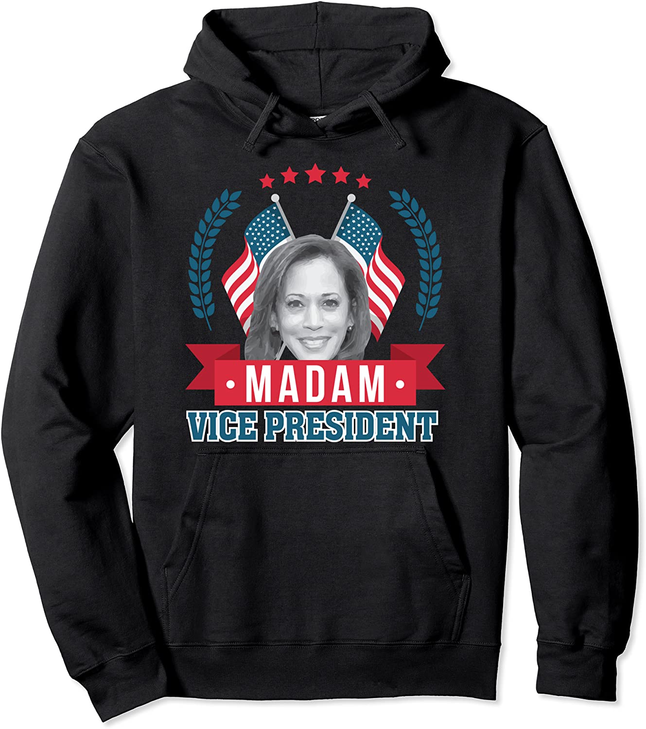 Joe Biden Kamala Harris 2020 - MADAM VICE PRESIDENT Pullover Hoodie