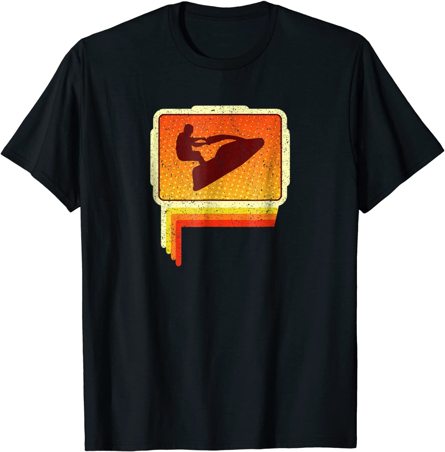 Retro Jet Skiing Skier Shirt Vintage Water Ski Sports Gift